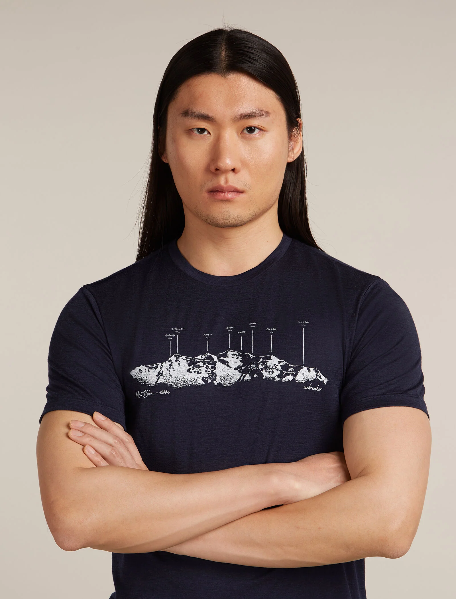 Men's Merino 150 Tech Lite Short Sleeve T-Shirt The Peaks