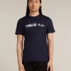 Men's Merino 150 Tech Lite Short Sleeve T-Shirt The Peaks