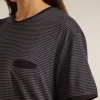 Unisex Merino 150 Short Sleeve Tee Stripe