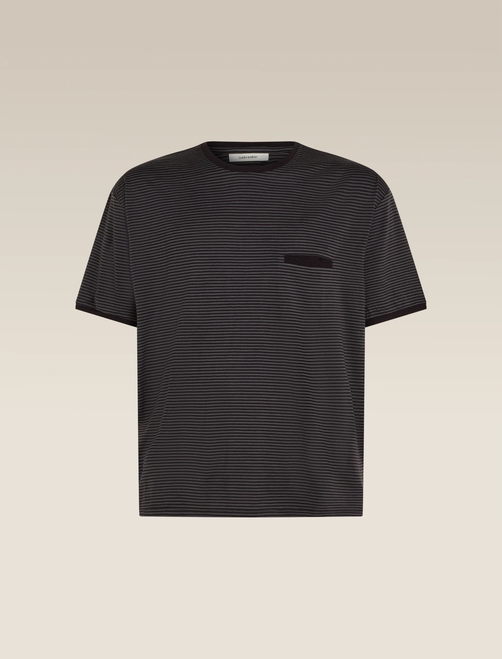 Unisex Merino 150 Short Sleeve Tee Stripe