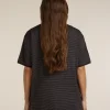 Unisex Merino 150 Short Sleeve Tee Stripe