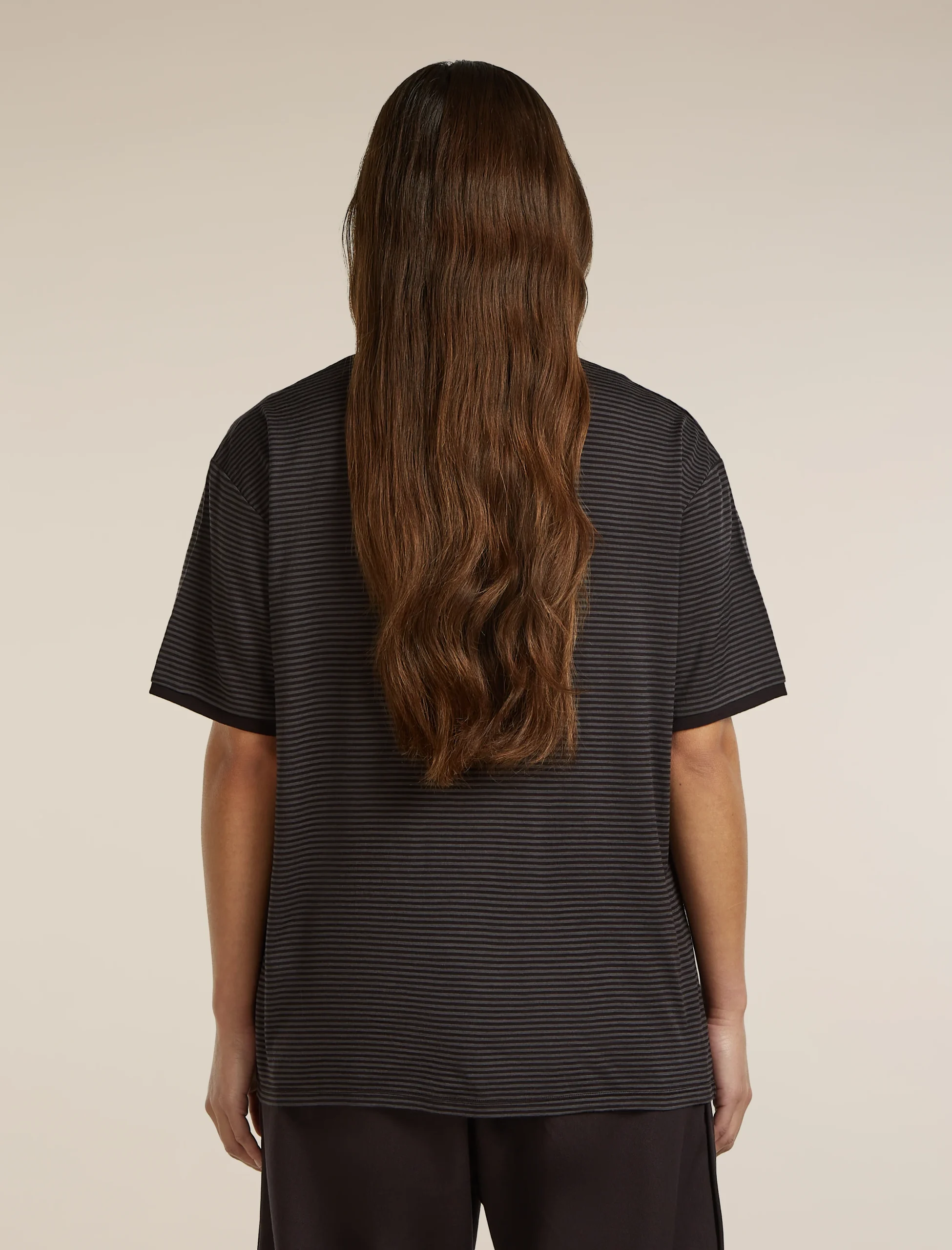 Unisex Merino 150 Short Sleeve Tee Stripe