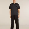 Unisex Merino 150 Short Sleeve Tee Stripe