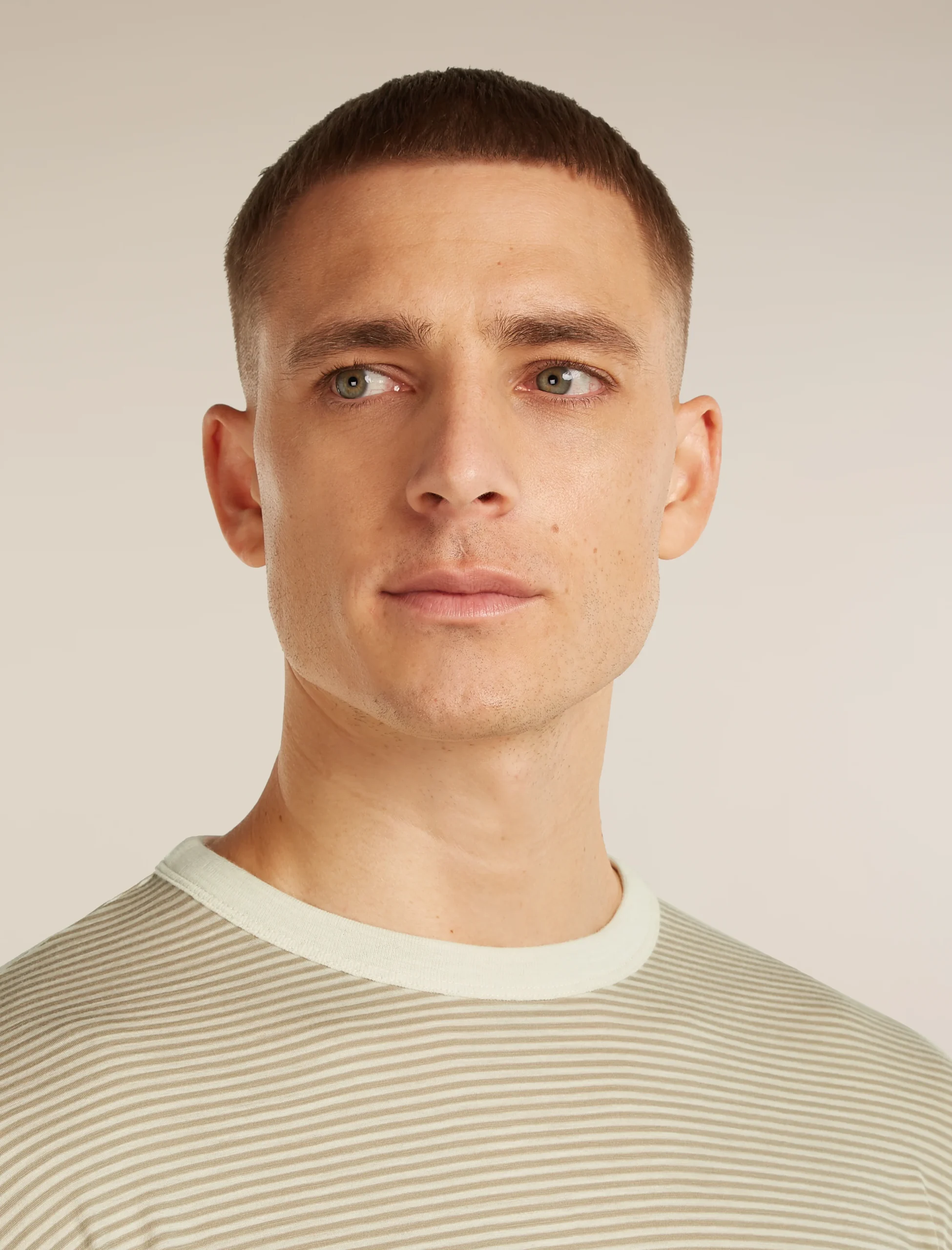 Unisex Merino 150 Long Sleeve Tee Stripe