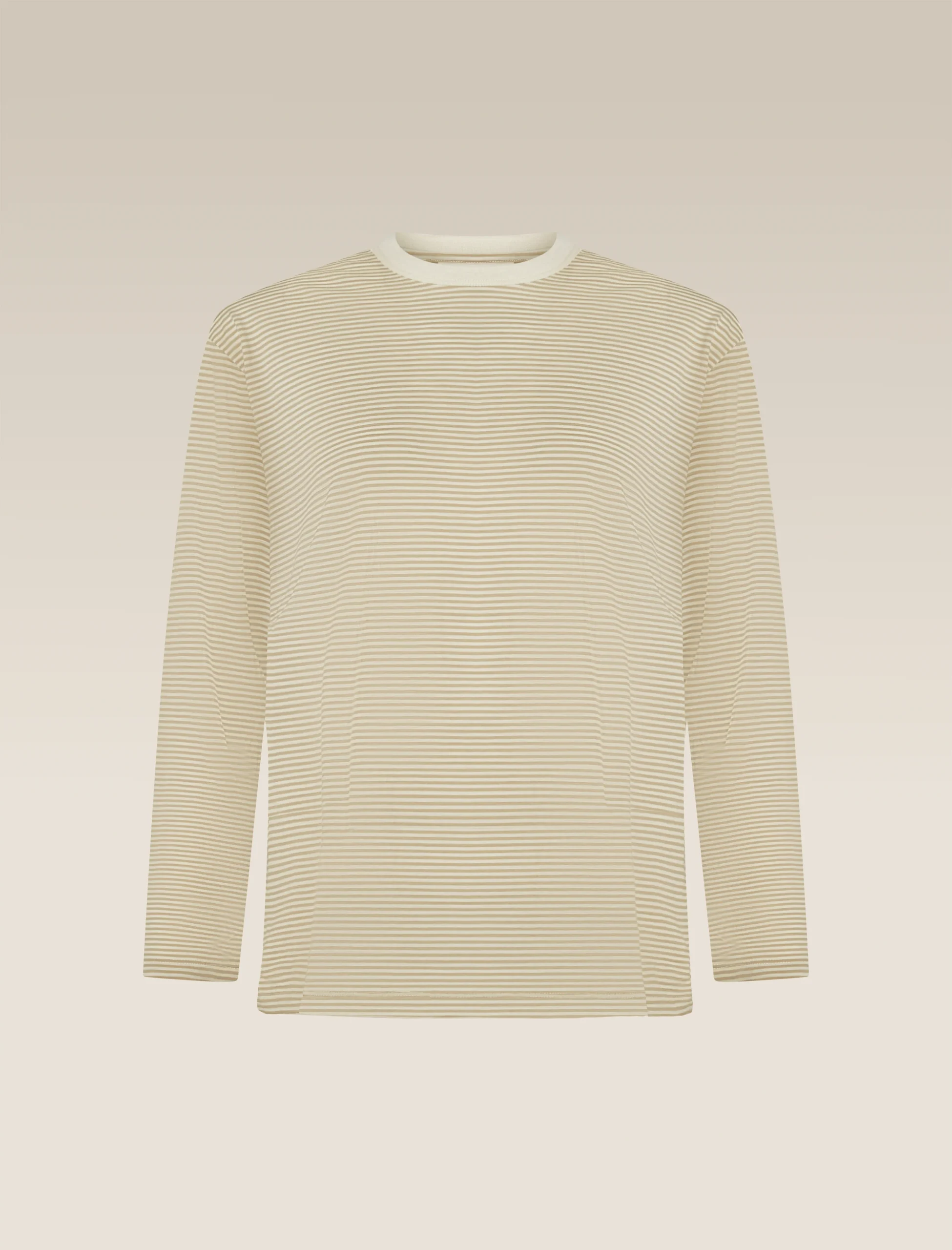 Unisex Merino 150 Long Sleeve Tee Stripe
