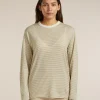 Unisex Merino 150 Long Sleeve Tee Stripe