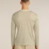 Unisex Merino 150 Long Sleeve Tee Stripe