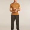 Men's Merino 150 Tech Lite Short Sleeve Tee Range Stripes