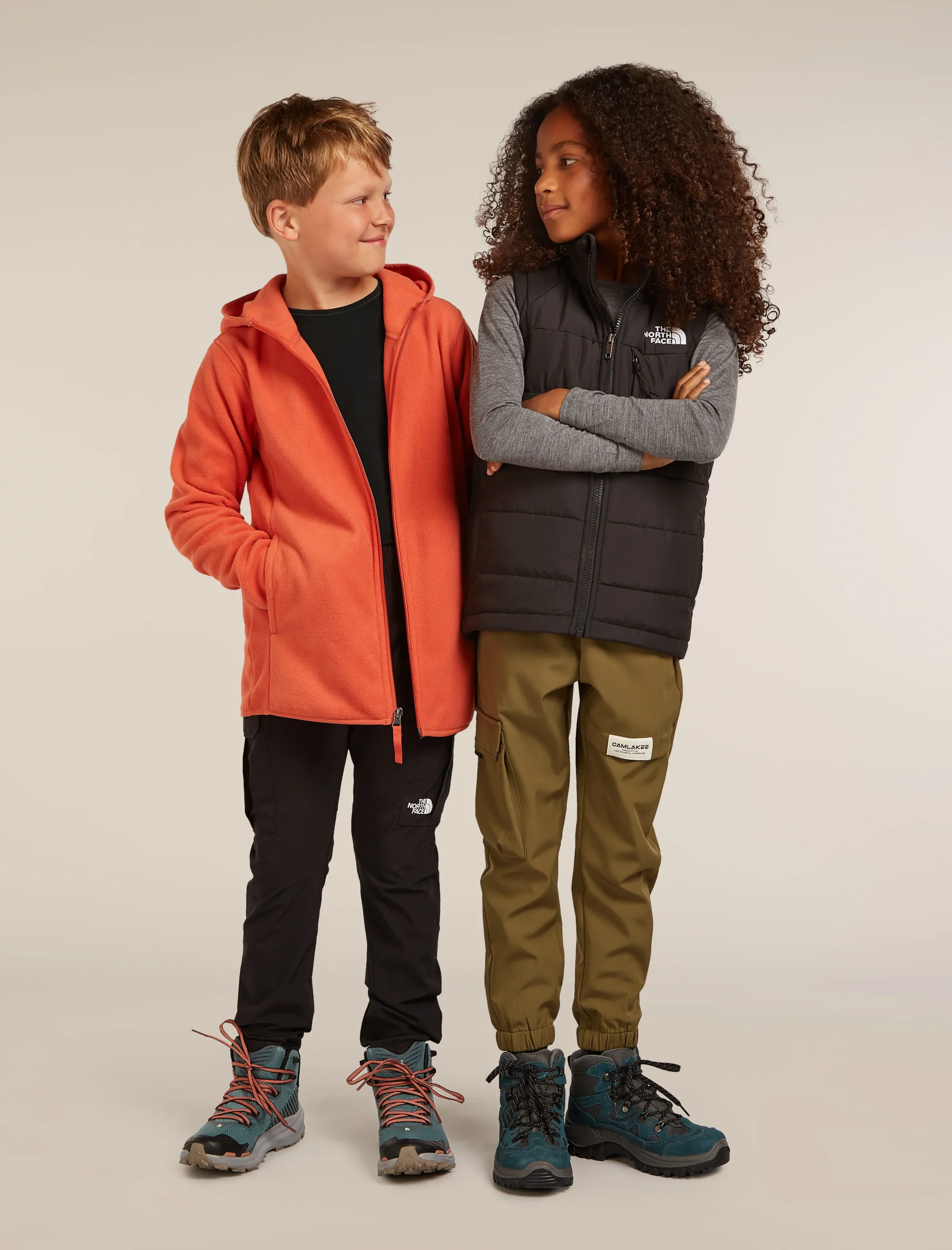 Kids’ Merino 200 Oasis Long Sleeve Crewe Thermal Top
