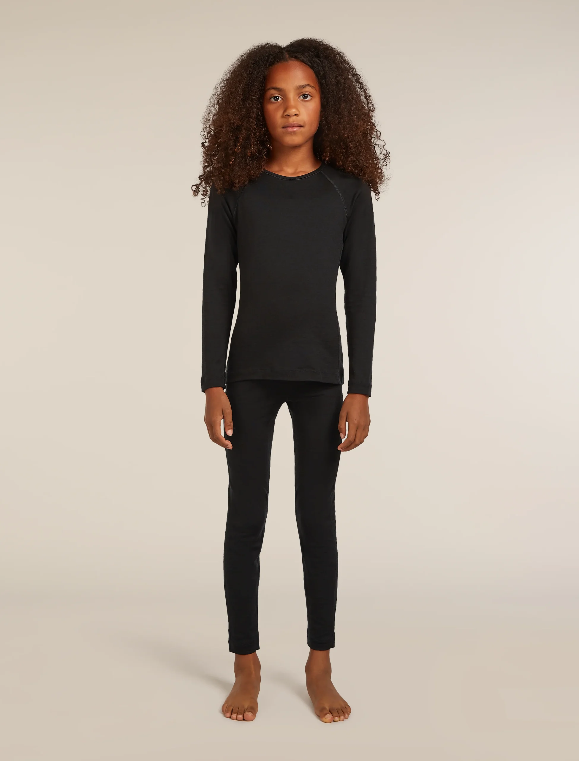 Kids’ Merino 200 Oasis Long Sleeve Crewe Thermal Top