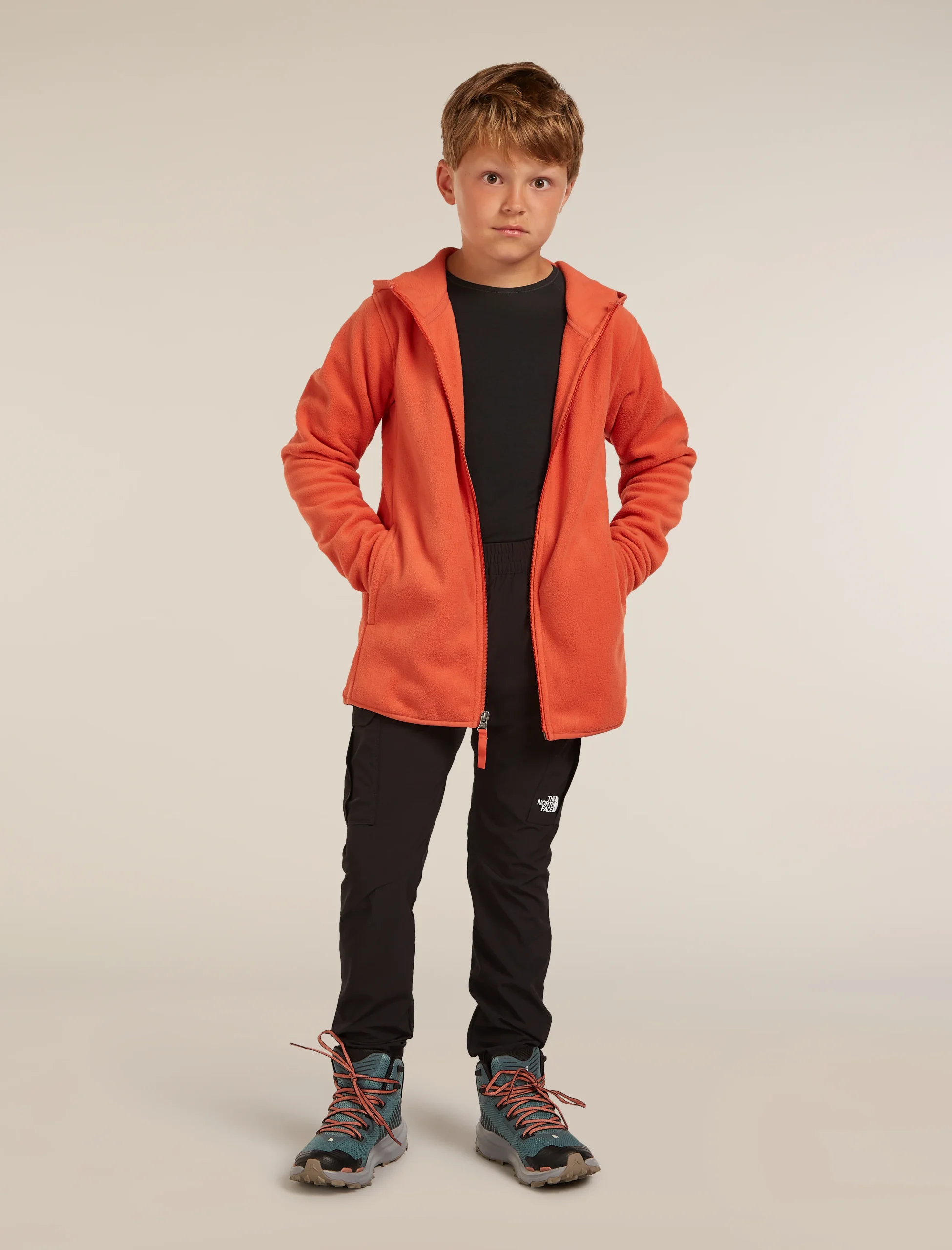 Kids’ Merino 200 Oasis Long Sleeve Crewe Thermal Top
