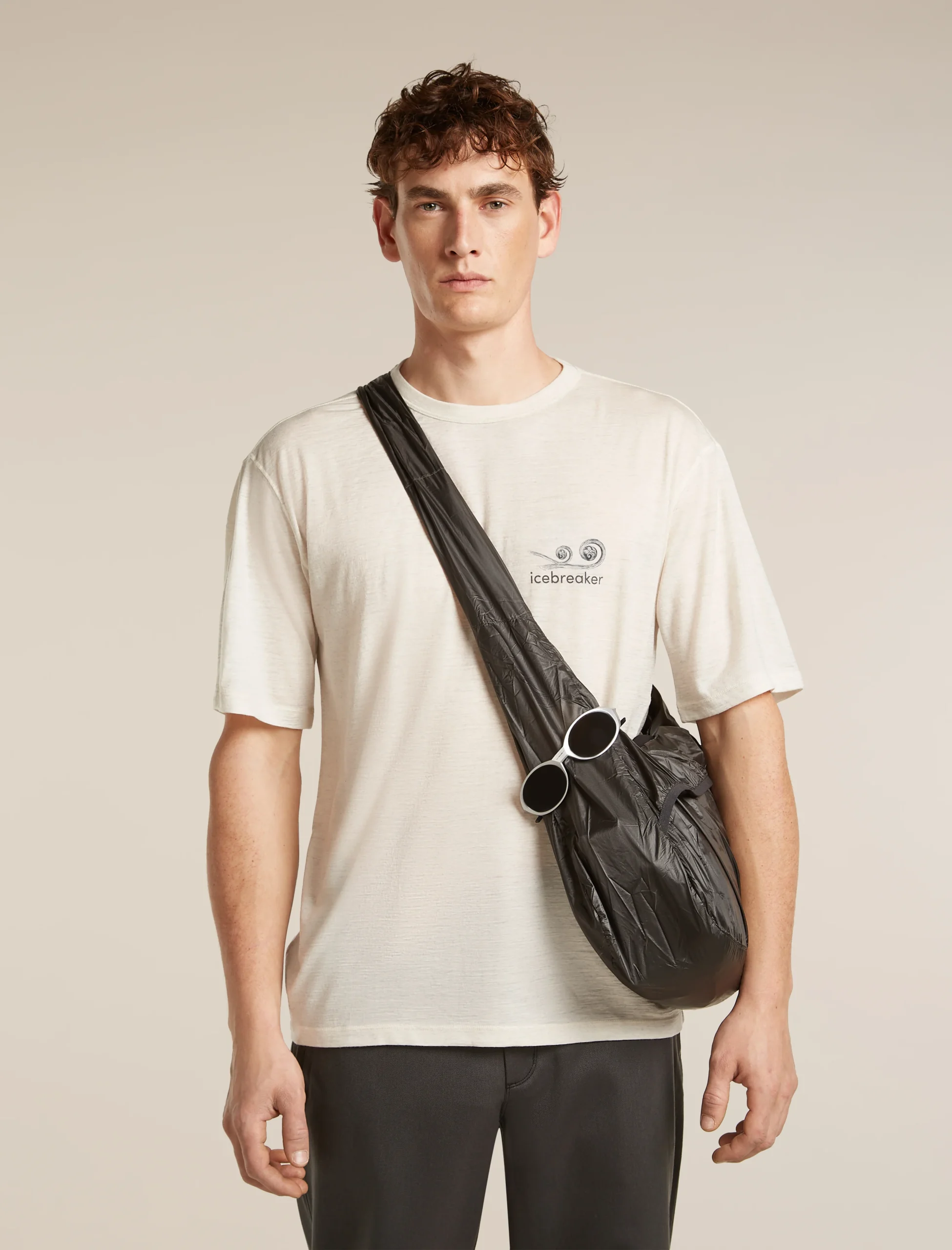 Men's Merino 150 Tech Lite Short Sleeve Relaxed Tee Fern Study