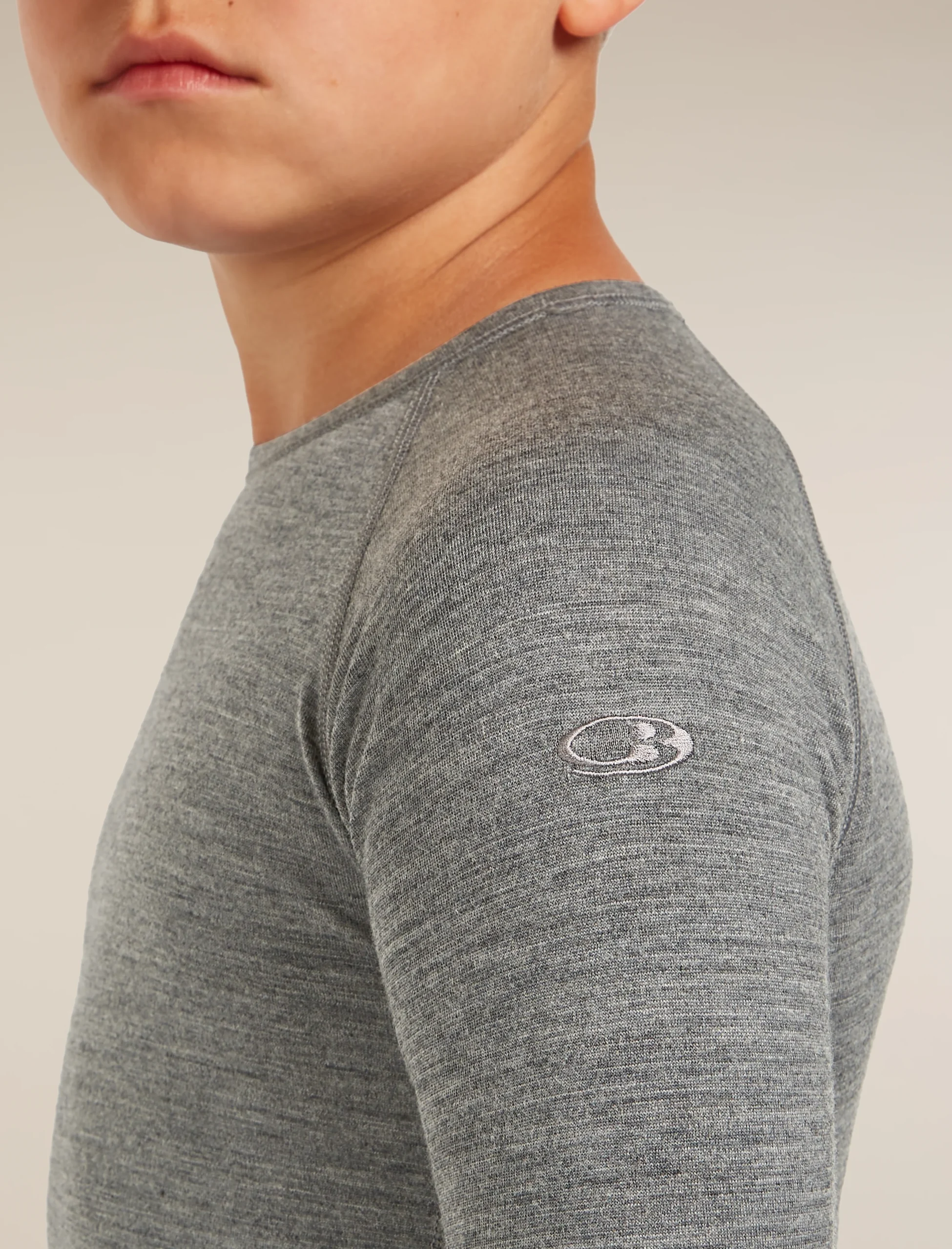 Kids’ Merino 200 Oasis Long Sleeve Crewe Thermal Top
