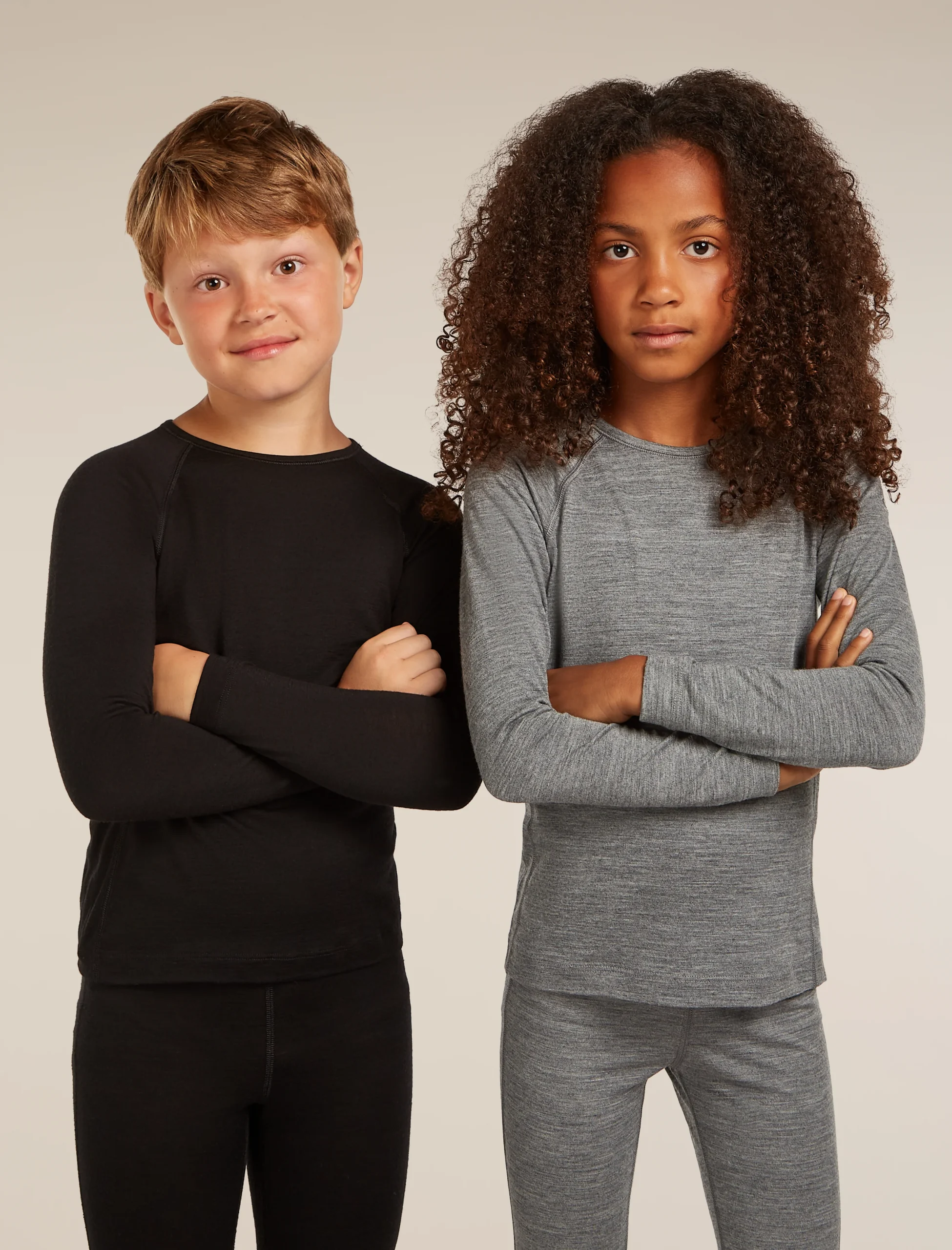 Kids’ Merino 200 Oasis Long Sleeve Crewe Thermal Top