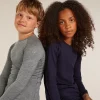 Kids’ Merino 200 Oasis Long Sleeve Crewe Thermal Top
