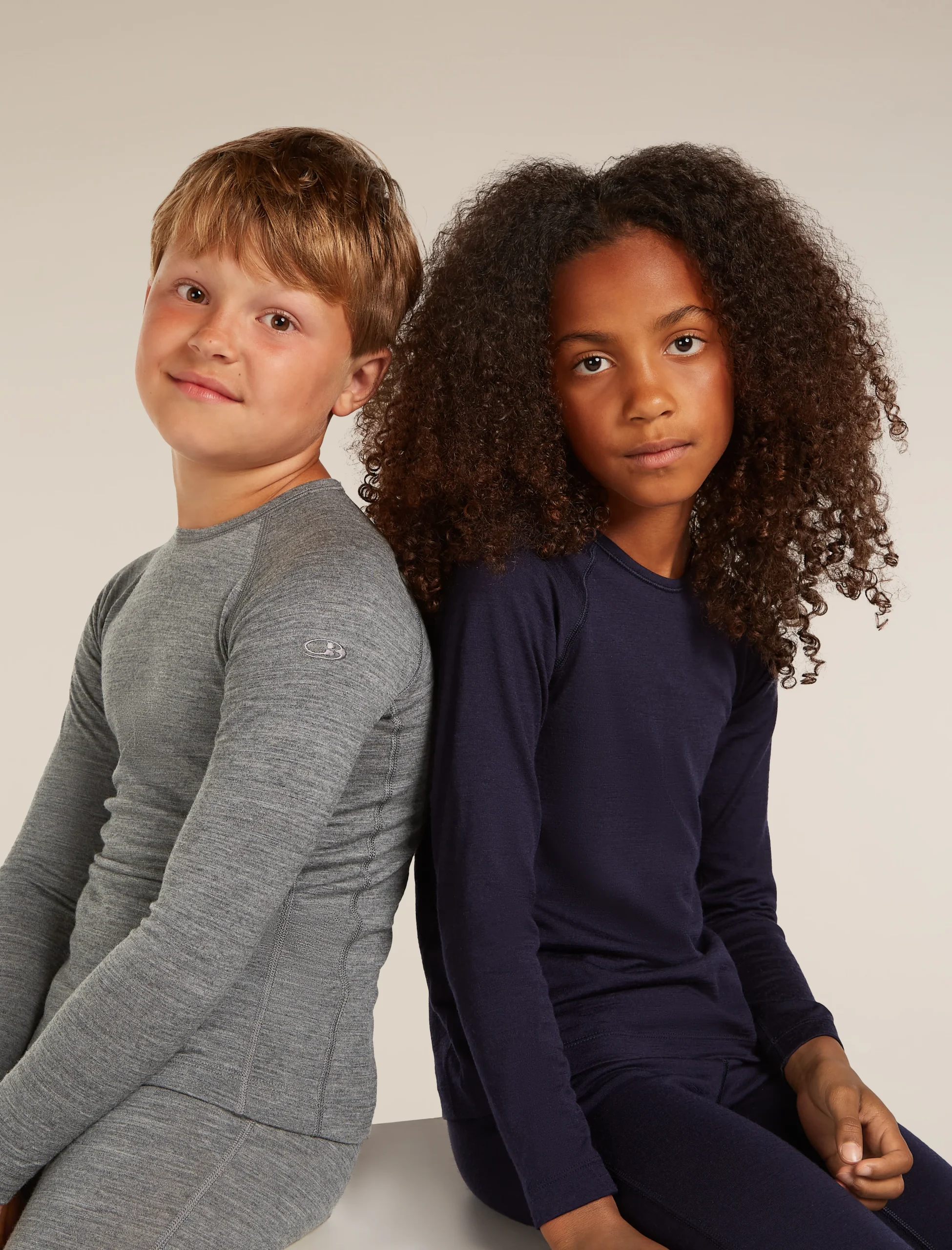 Kids’ Merino 200 Oasis Long Sleeve Crewe Thermal Top