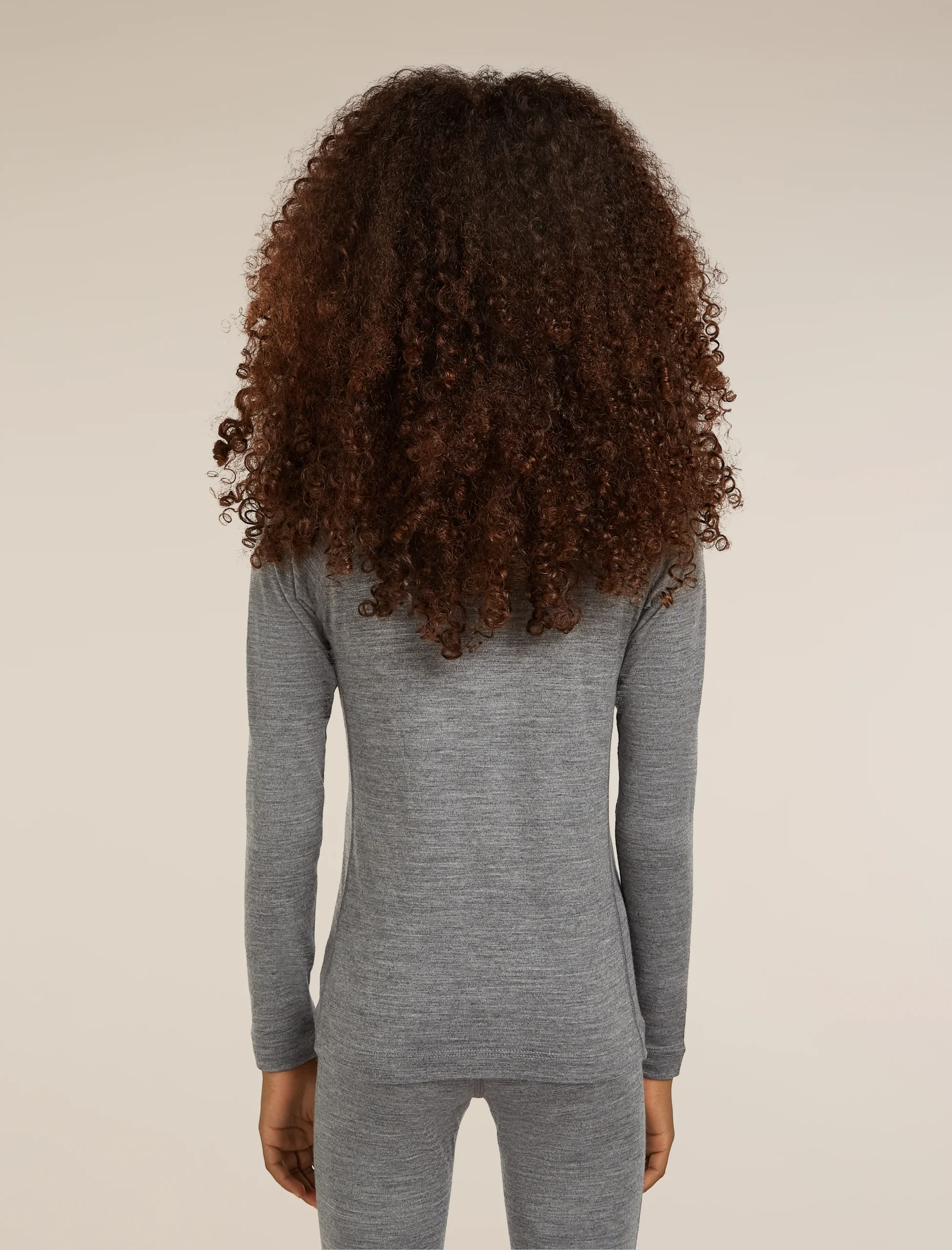Kids’ Merino 200 Oasis Long Sleeve Crewe Thermal Top