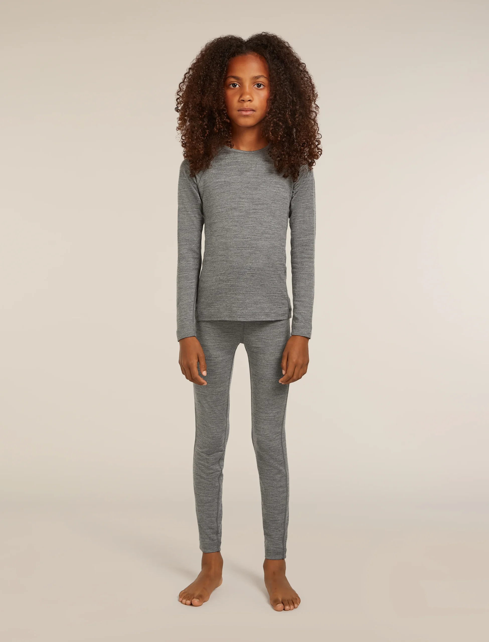 Kids’ Merino 200 Oasis Long Sleeve Crewe Thermal Top
