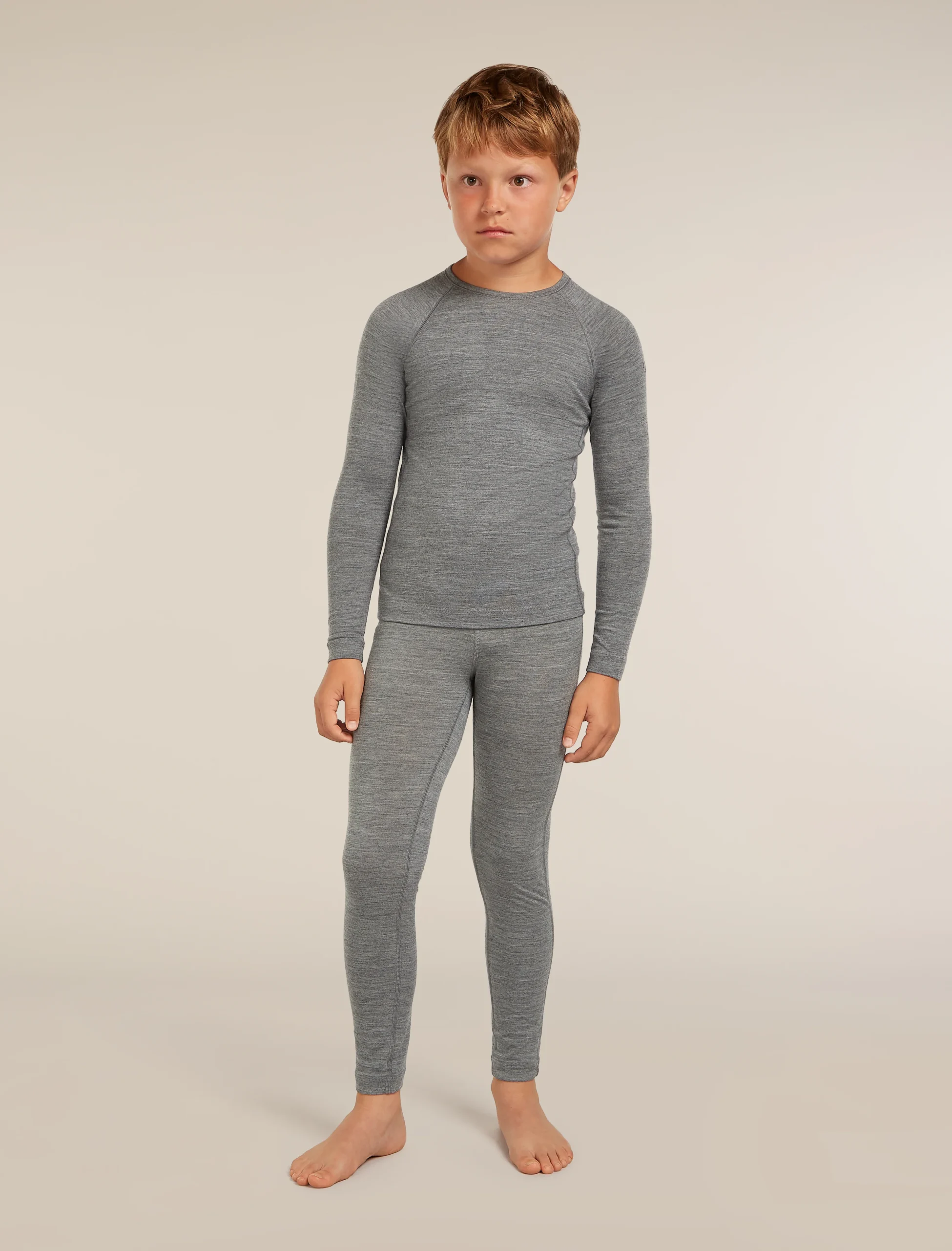 Kids’ Merino 200 Oasis Long Sleeve Crewe Thermal Top