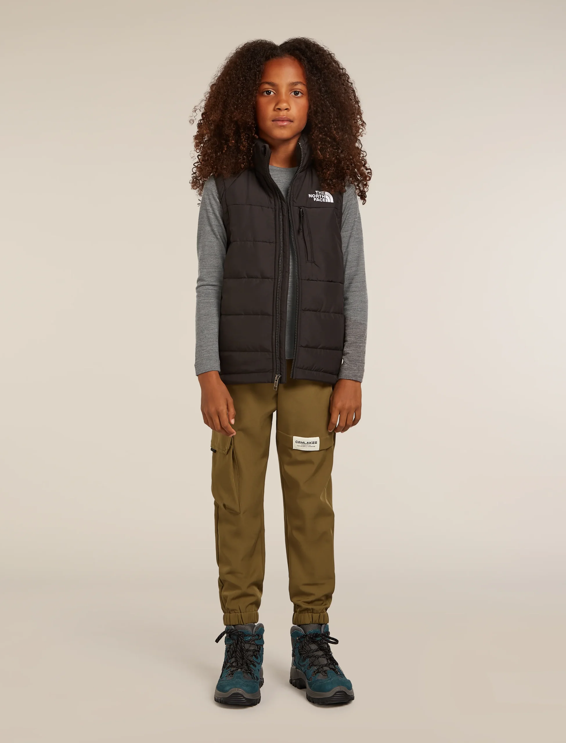 Kids’ Merino 200 Oasis Long Sleeve Crewe Thermal Top
