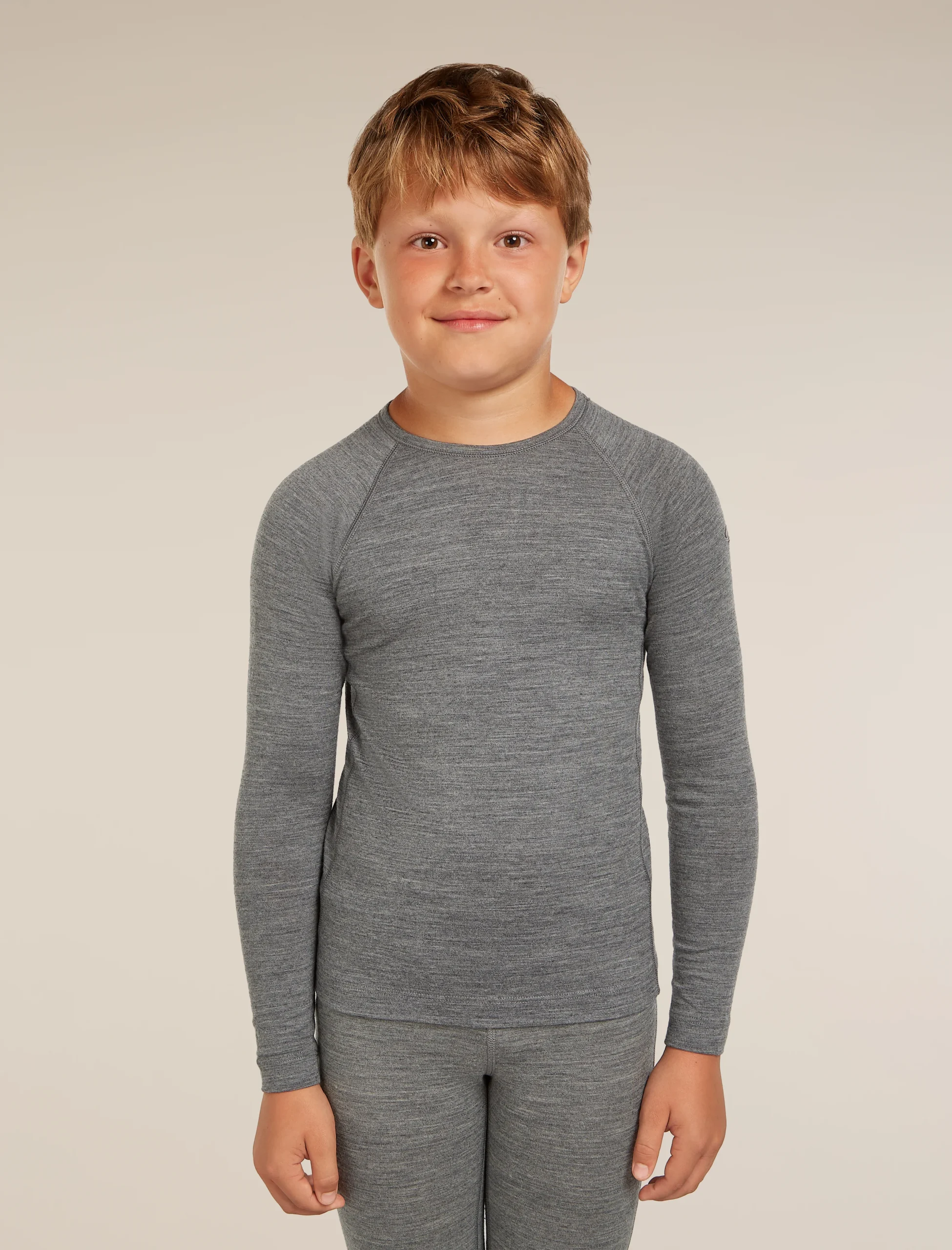Kids’ Merino 200 Oasis Long Sleeve Crewe Thermal Top
