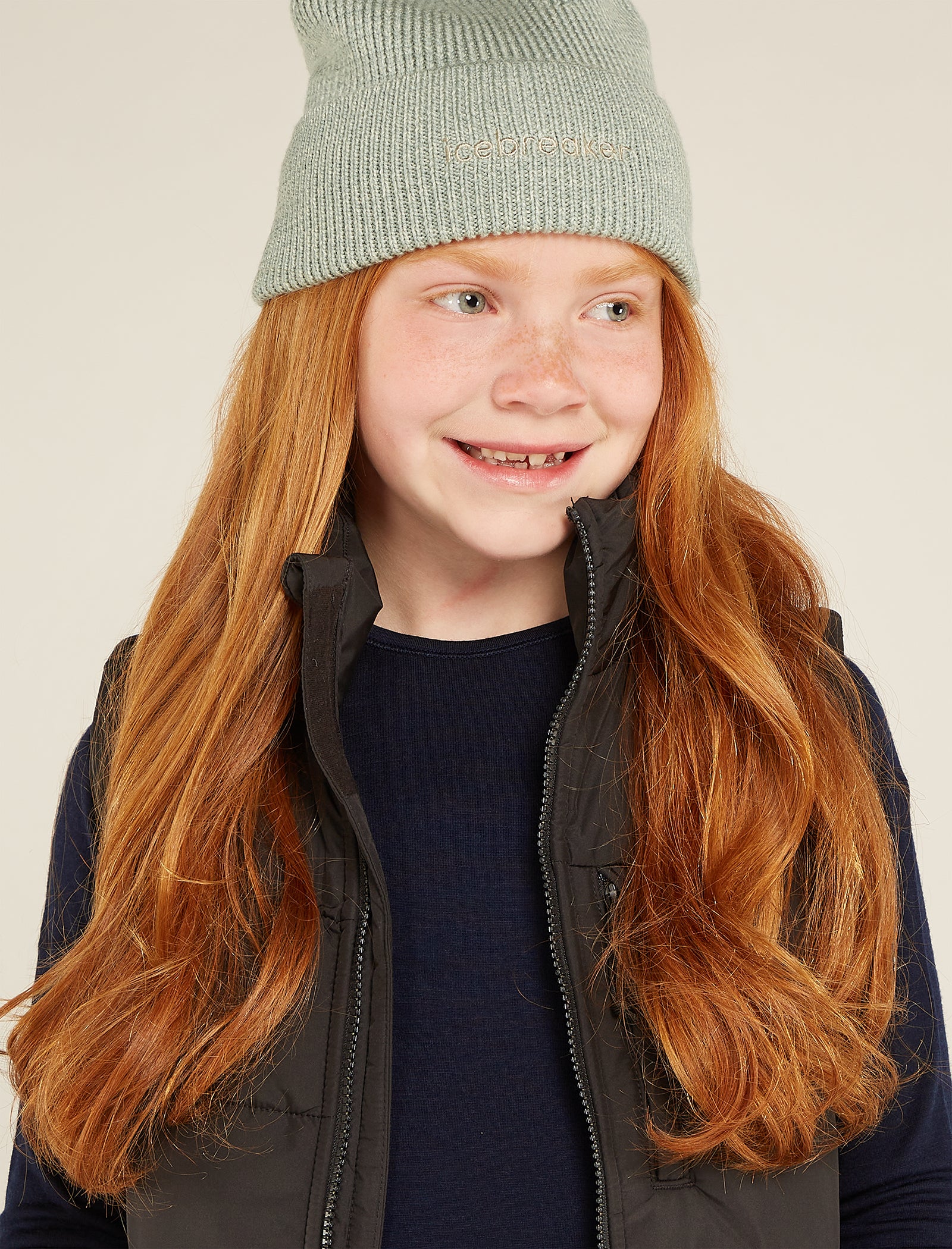 Kids’ Merino 200 Oasis Long Sleeve Crewe Thermal Top