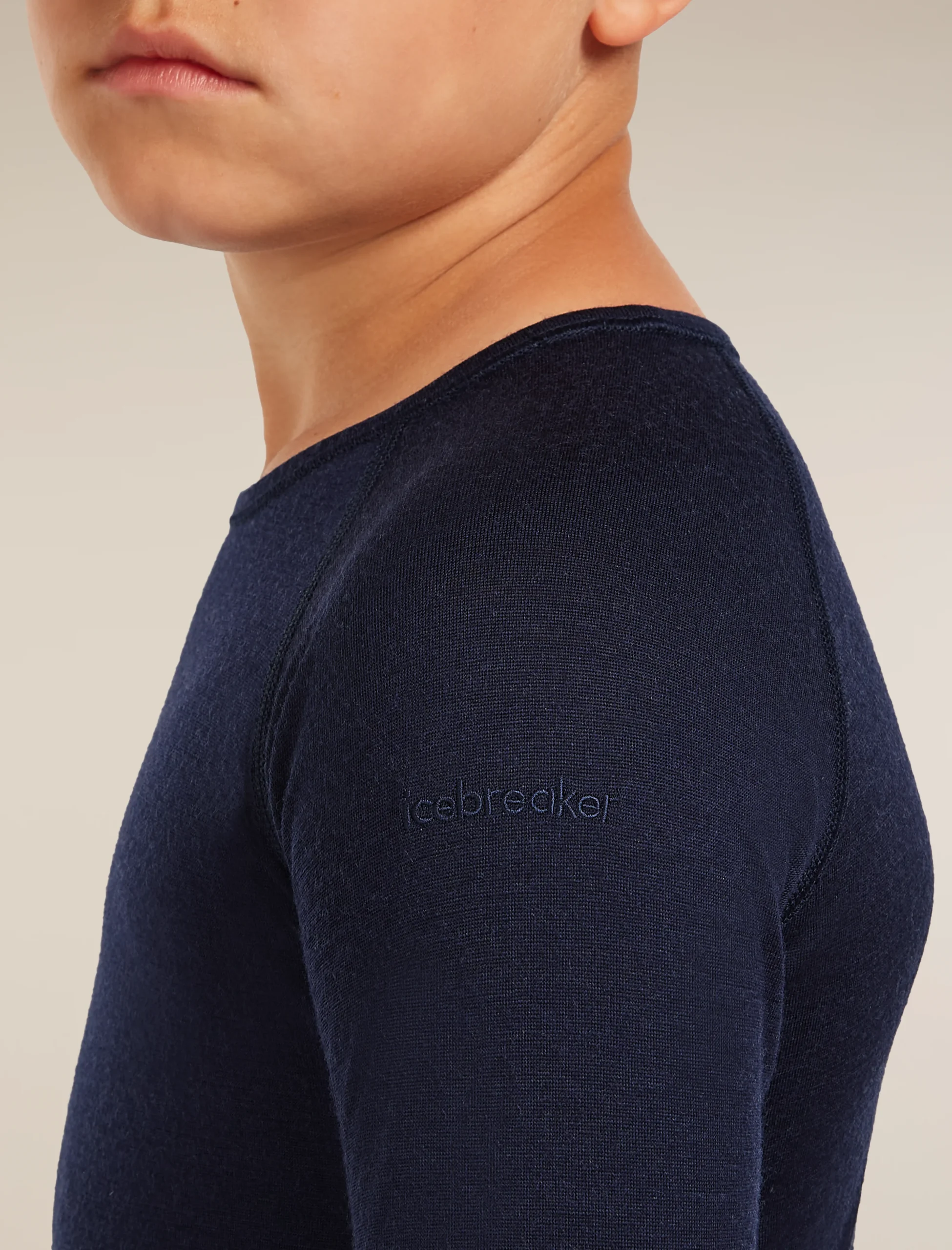 Kids’ Merino 200 Oasis Long Sleeve Crewe Thermal Top