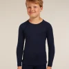 Kids’ Merino 200 Oasis Long Sleeve Crewe Thermal Top