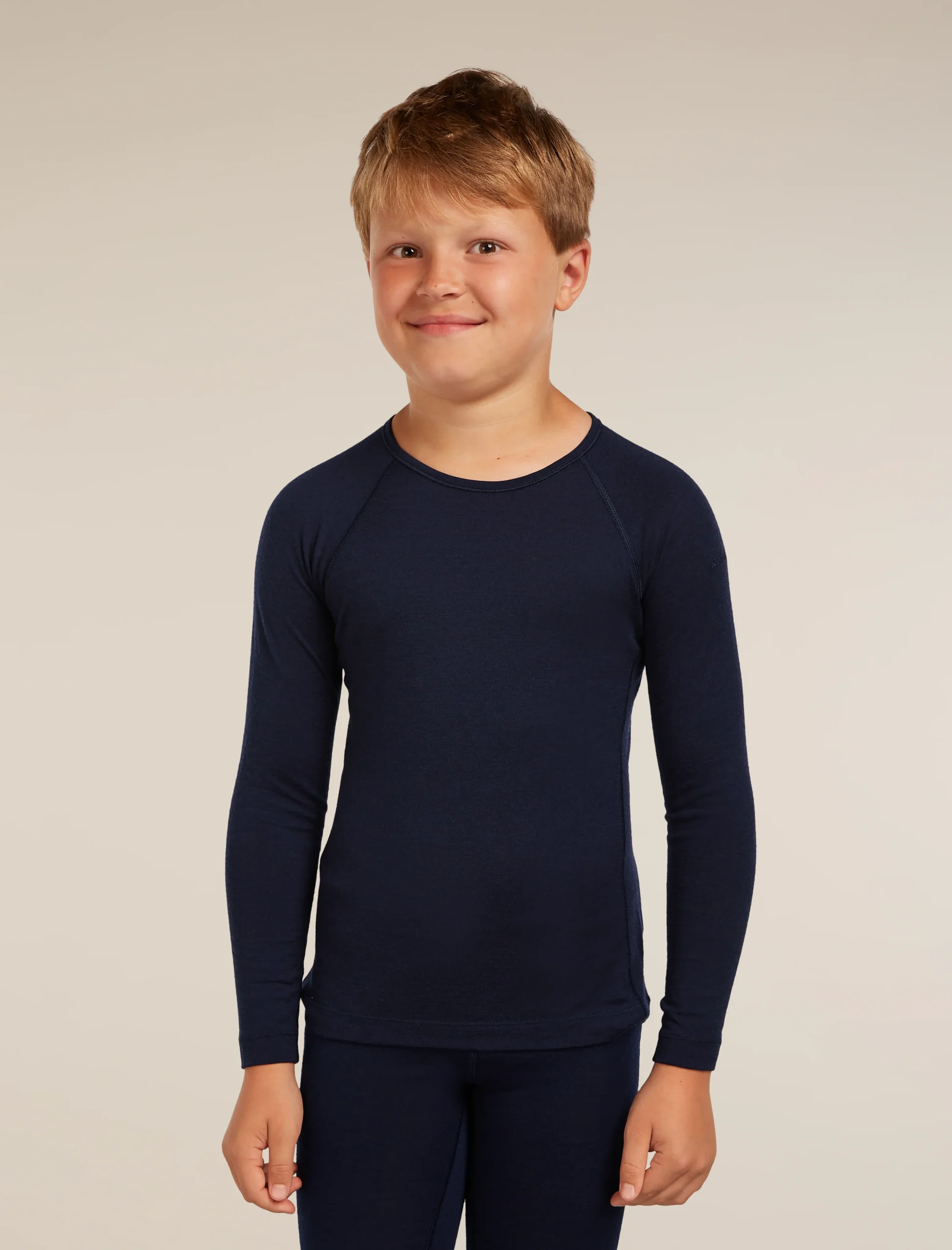 Kids’ Merino 200 Oasis Long Sleeve Crewe Thermal Top