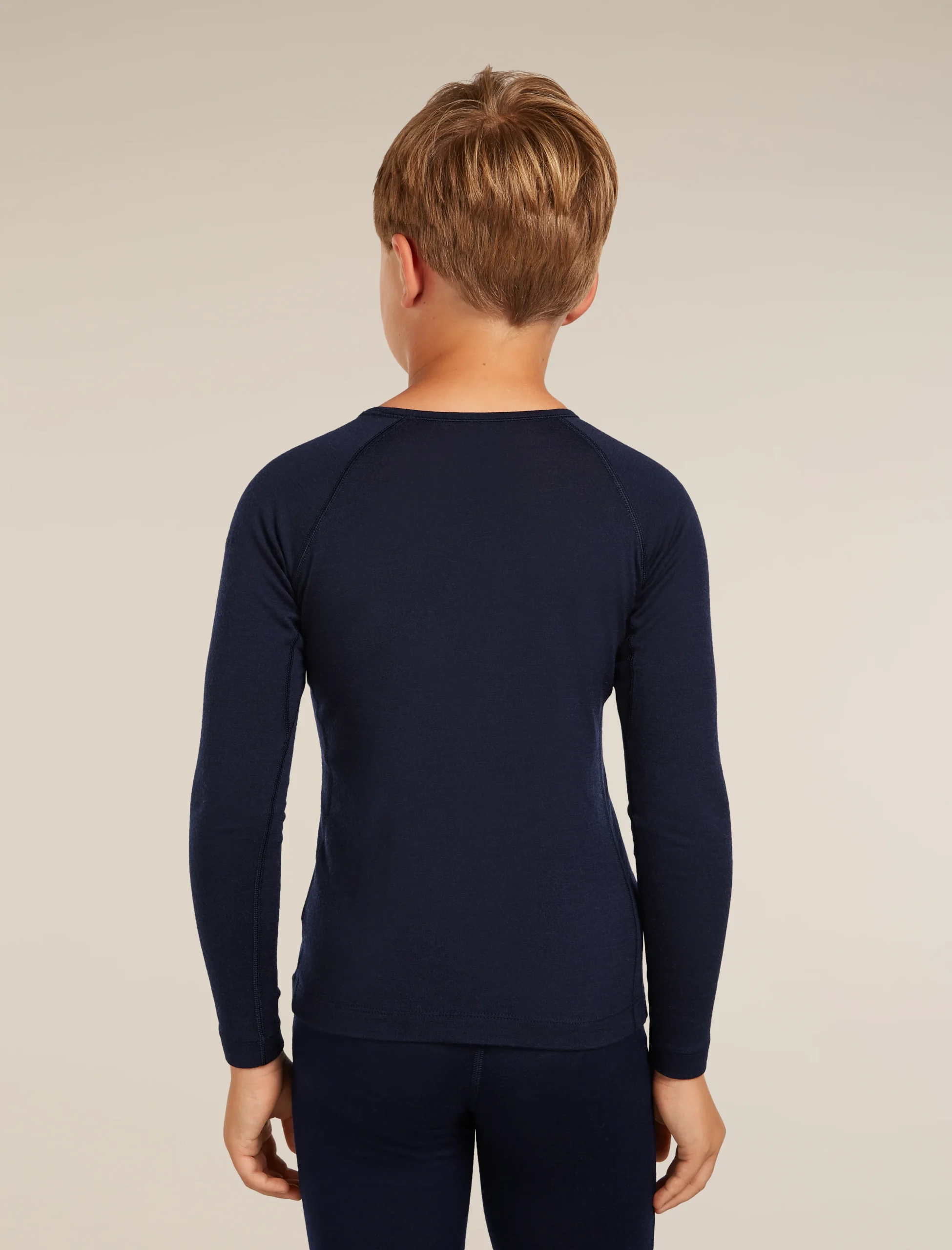 Kids’ Merino 200 Oasis Long Sleeve Crewe Thermal Top