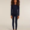 Kids’ Merino 200 Oasis Long Sleeve Crewe Thermal Top