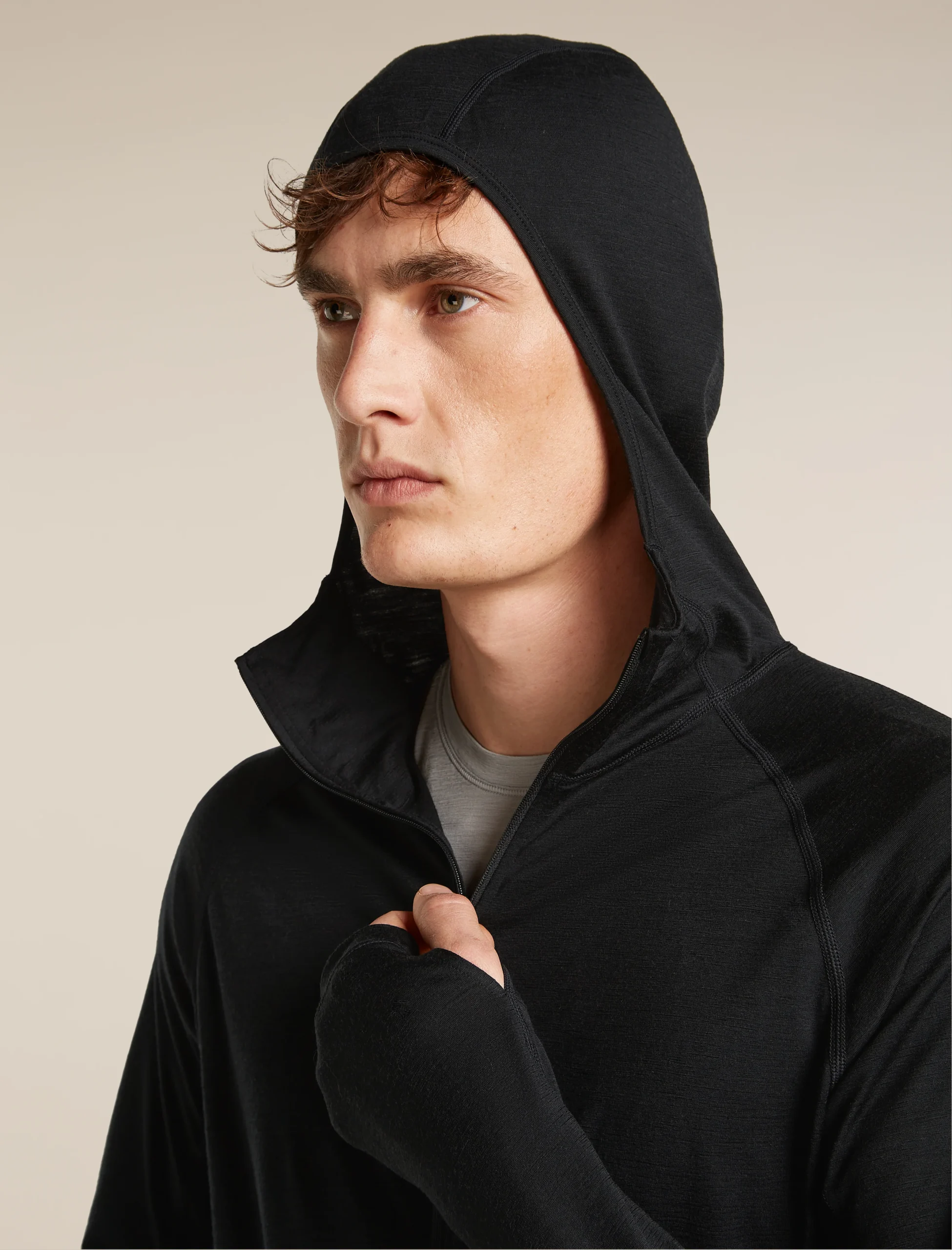 Men's 150 MerinoFine™ Ace Long Sleeve Zip Hoodie UPF