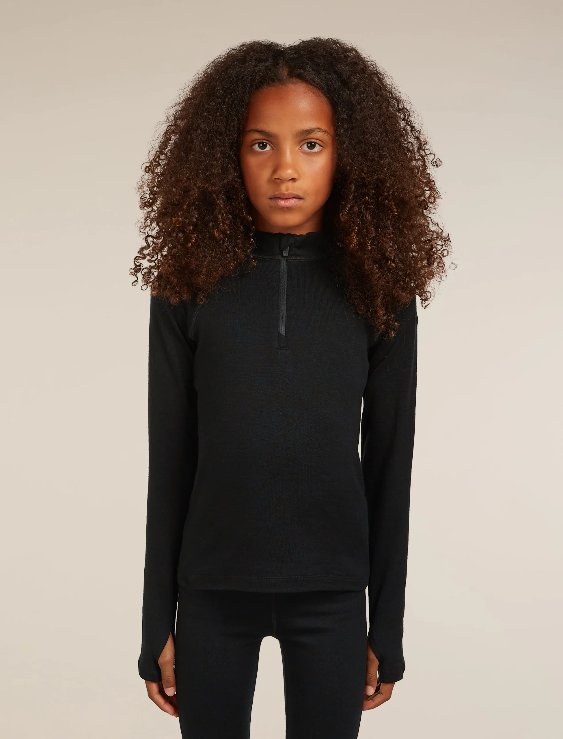 Kids’ Merino 260 Tech Long Sleeve Half Zip Thermal Top