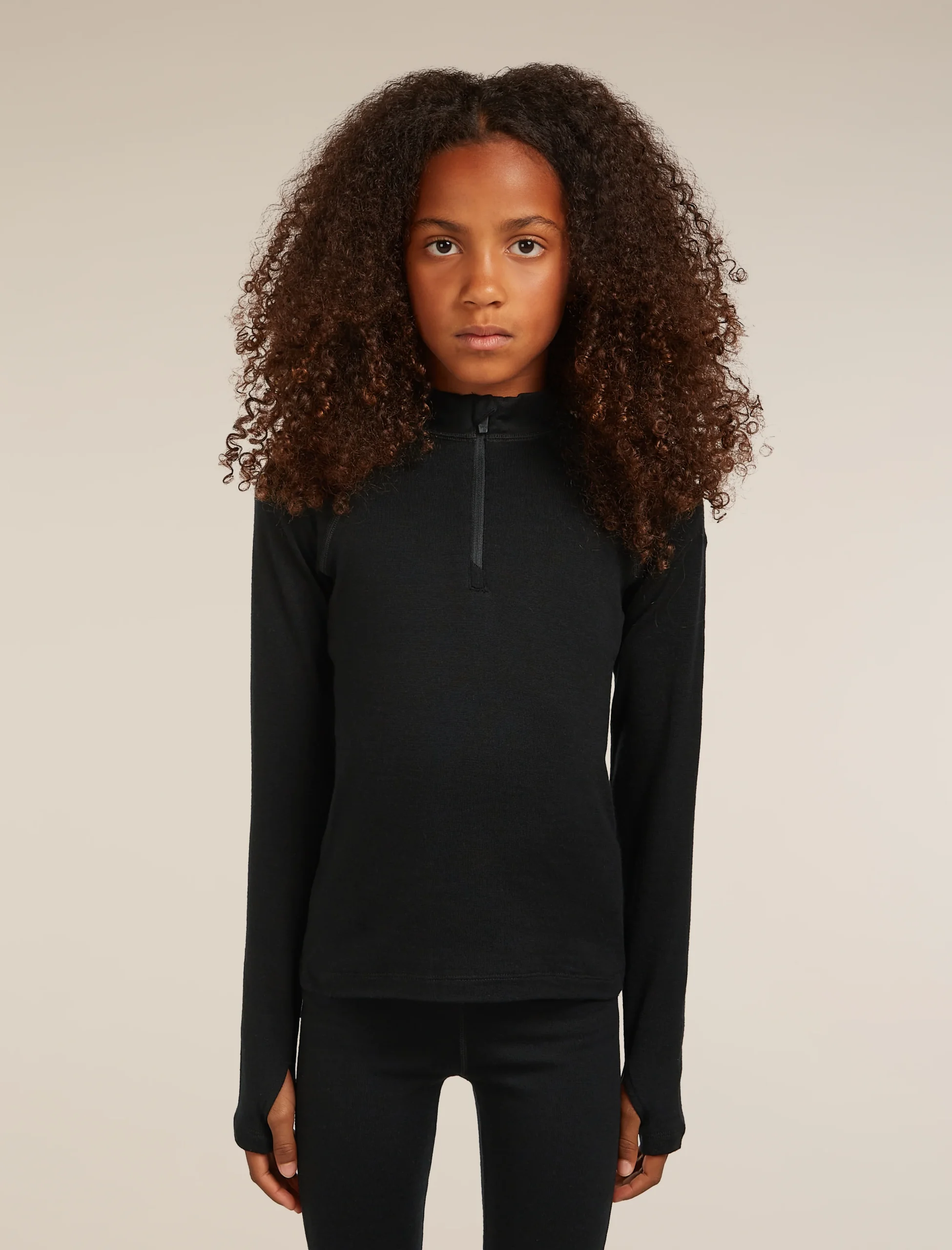 Kids’ Merino 260 Tech Long Sleeve Half Zip Thermal Top
