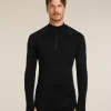 Men's 300 MerinoFine™ Polar Long Sleeve Half Zip Thermal Top