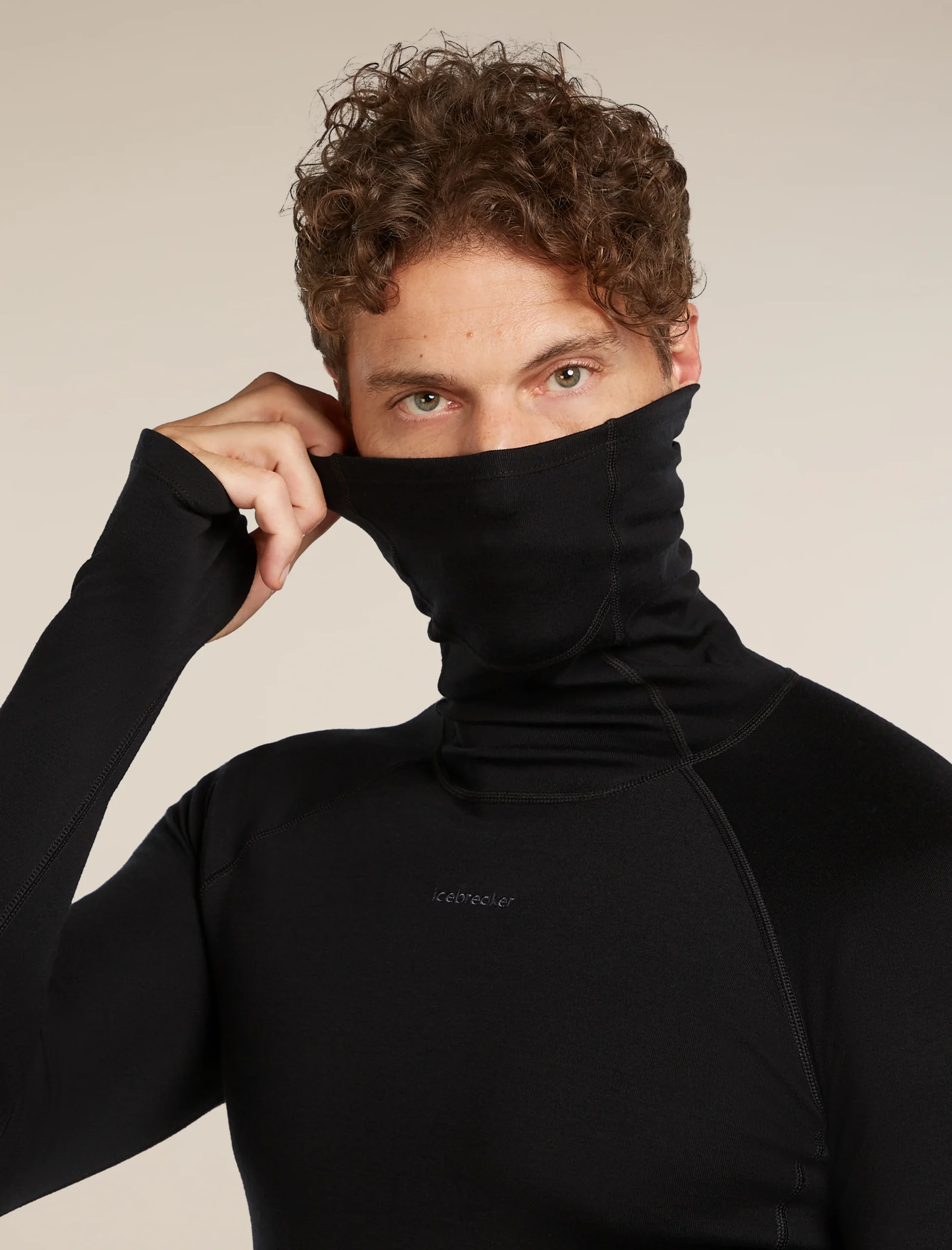 Men's 300 MerinoFine™ Polar Long Sleeve Roll Neck Thermal Top