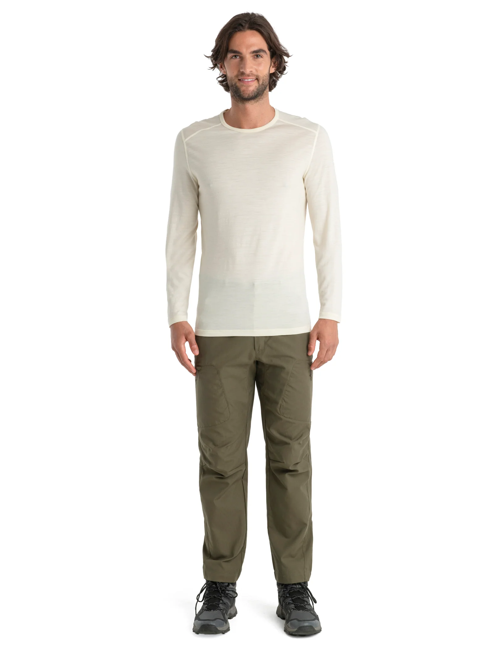 Men's Merino 200 Oasis Long Sleeve Crewe Thermal Top