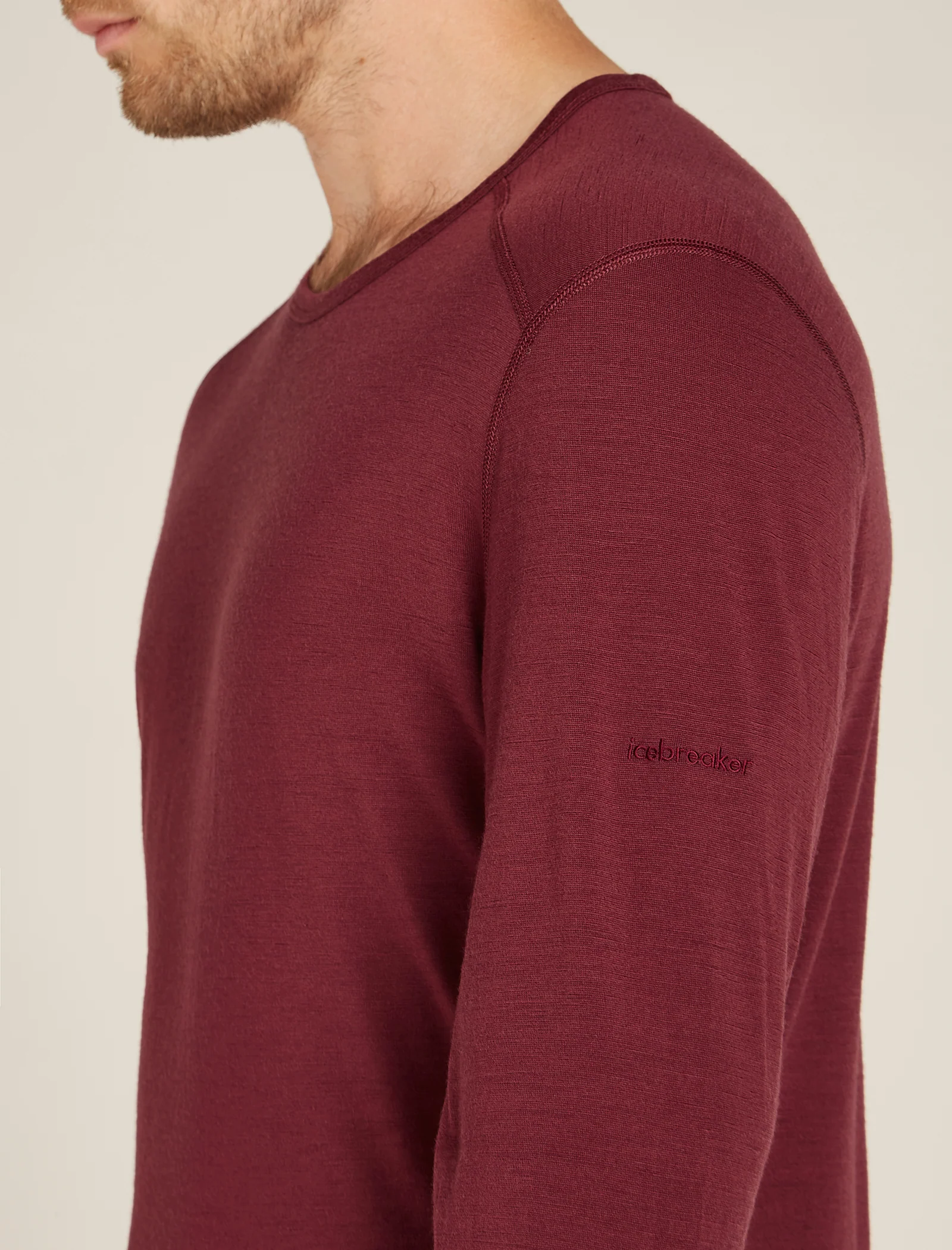 Men's Merino 200 Oasis Long Sleeve Crewe Thermal Top