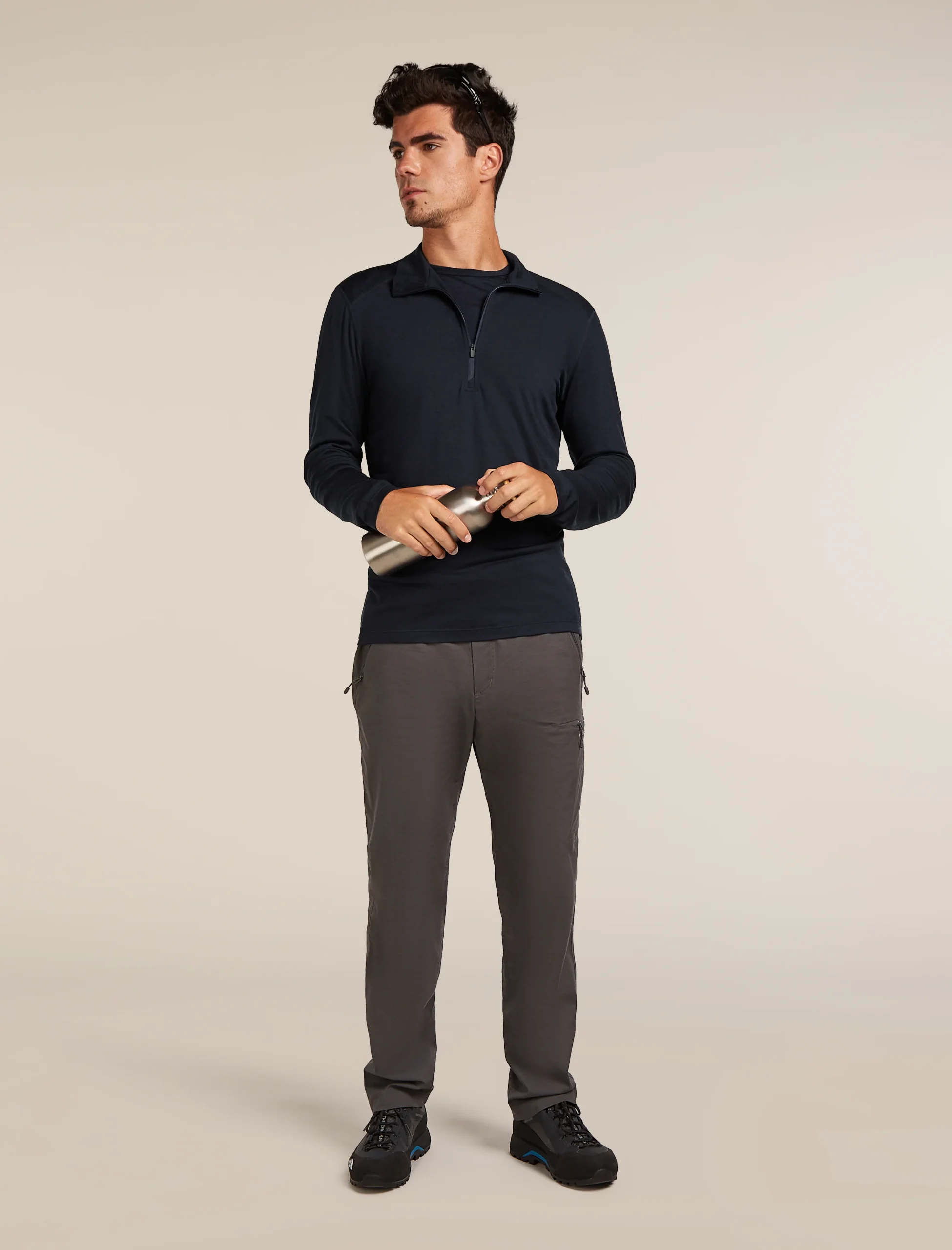 Men's Merino 200 Oasis Long Sleeve Half Zip Thermal Top