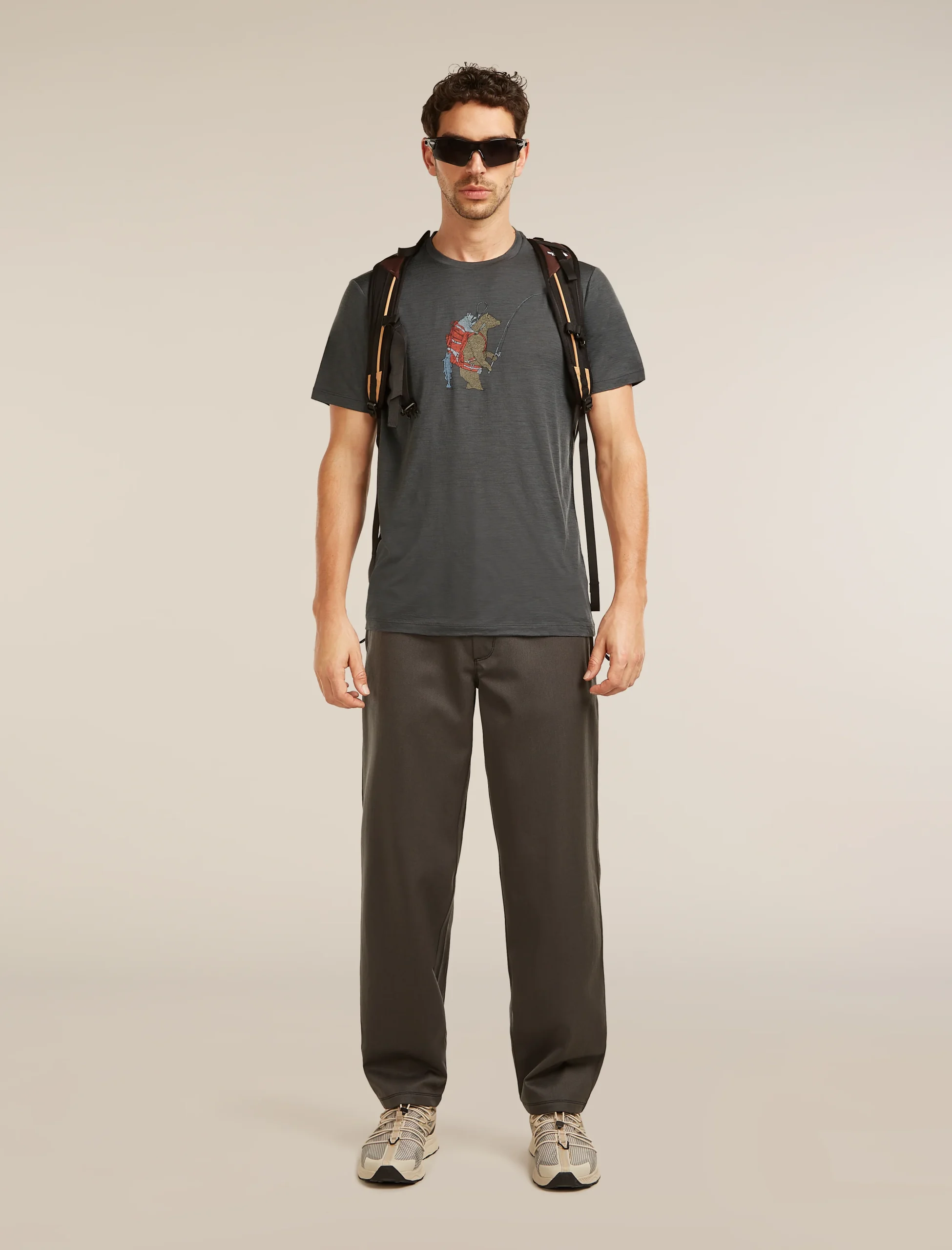 Men's Merino 150 Tech Lite Short Sleeve Tee Bear Catch