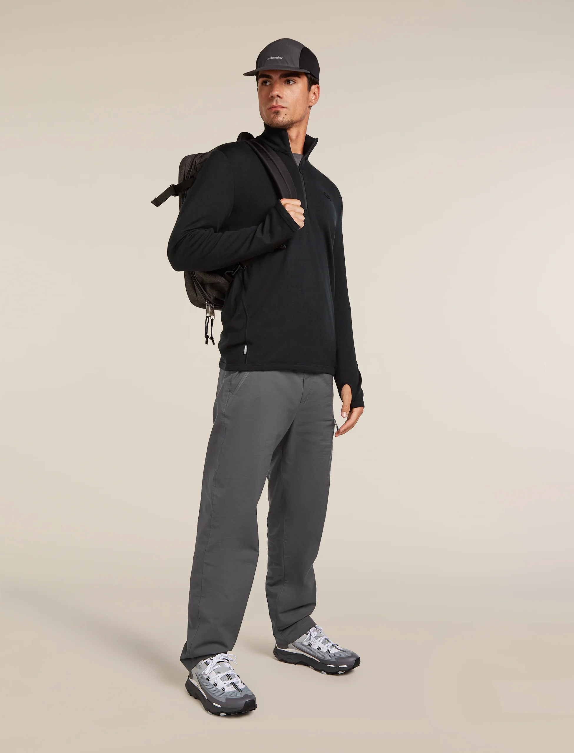 Men's Merino 300 Original Long Sleeve Half Zip Top