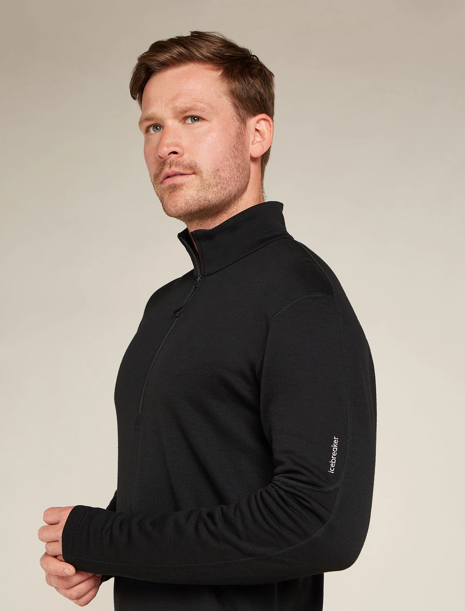 Men's Merino 360 Realfleece™ Elemental Long Sleeve Half Zip Top