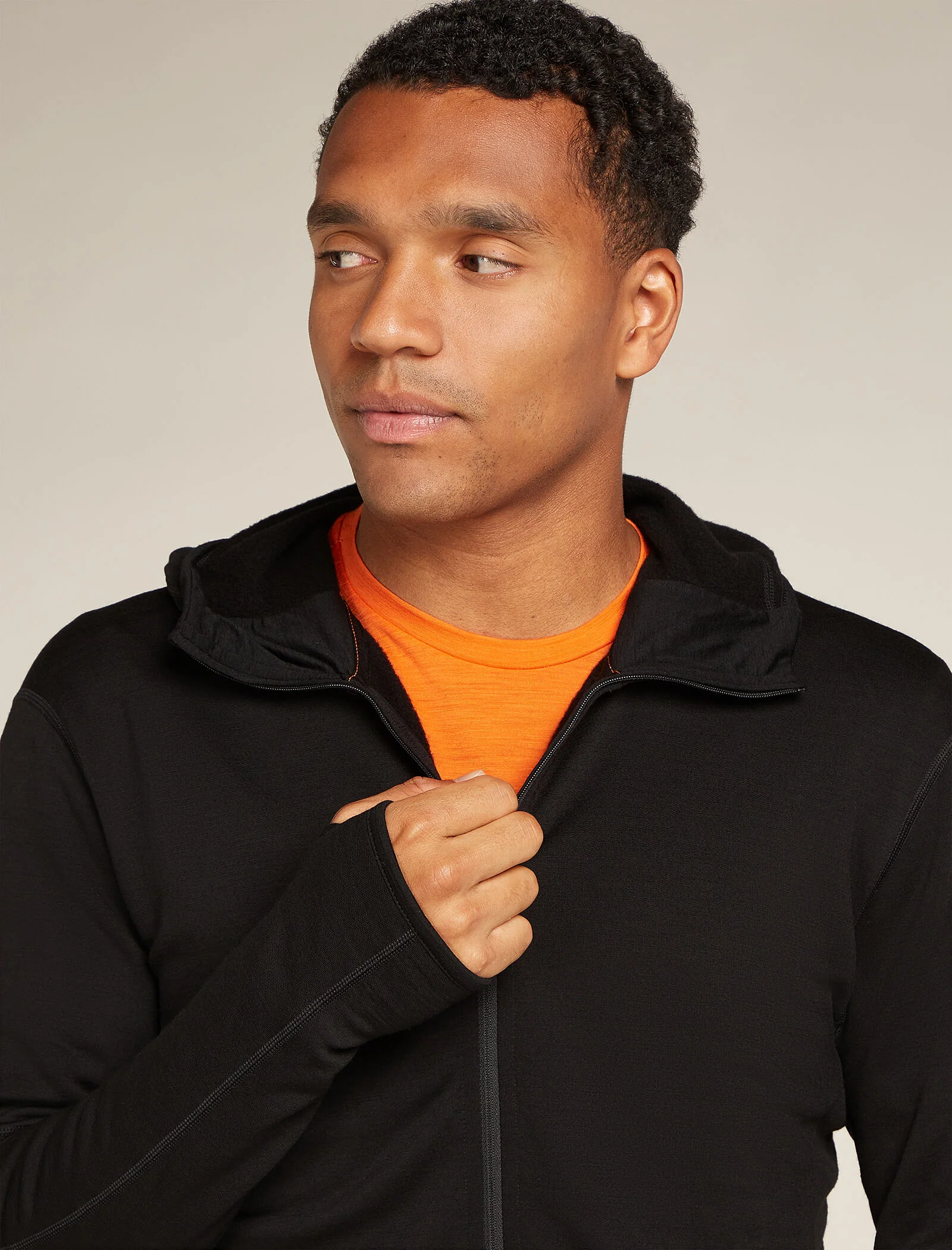Men's Merino 360 Realfleece™ Elemental Long Sleeve Zip Hoodie