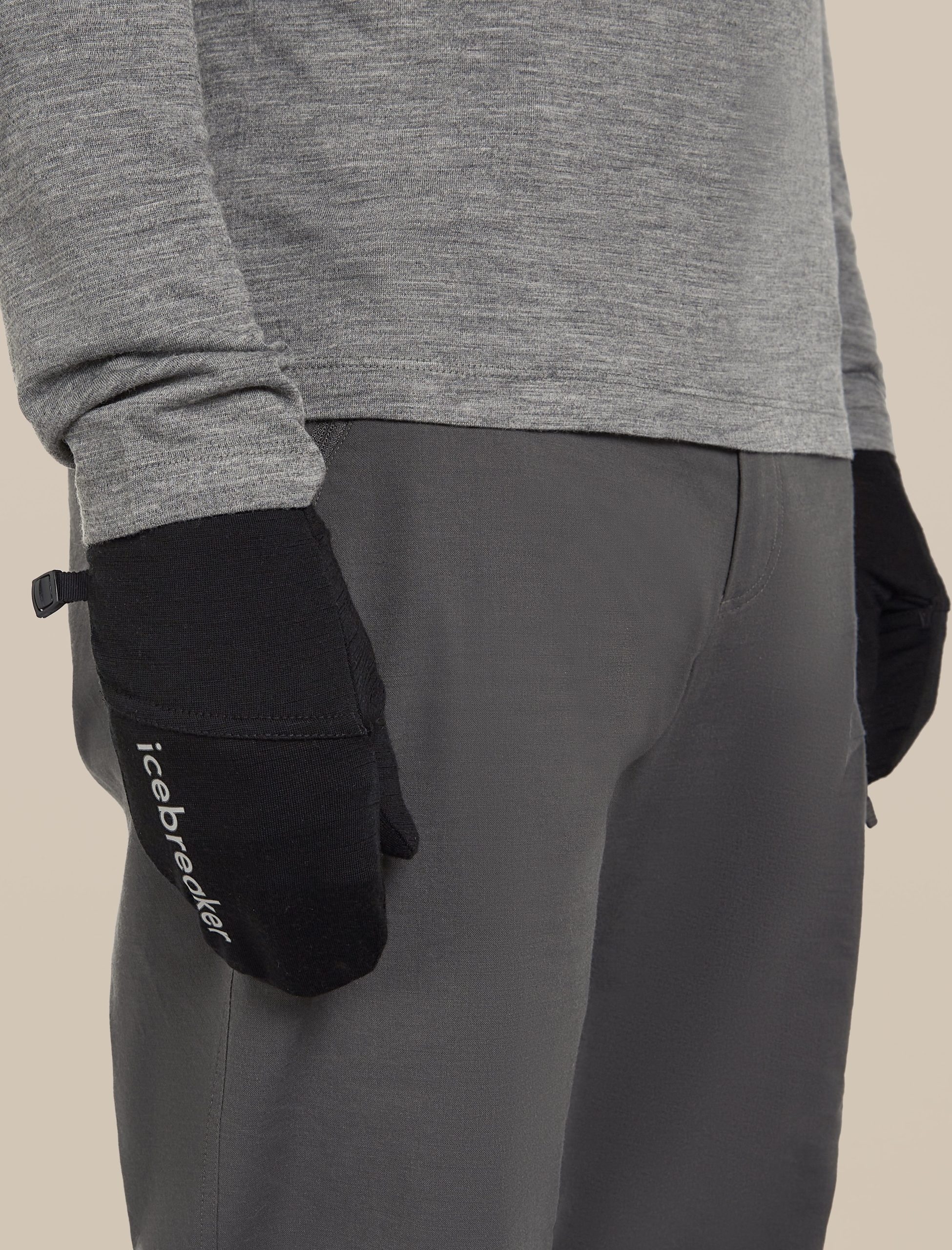 Unisex Merino 200 Convertible Mittens