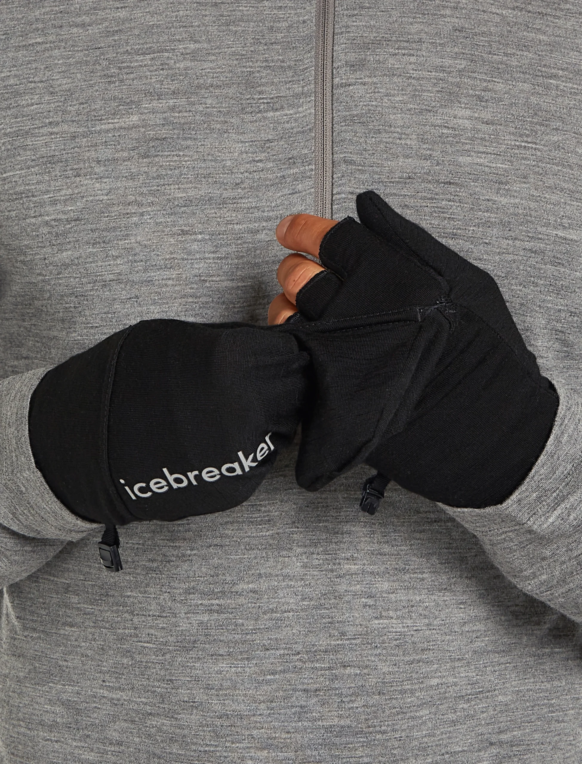 Unisex Merino 200 Convertible Mittens