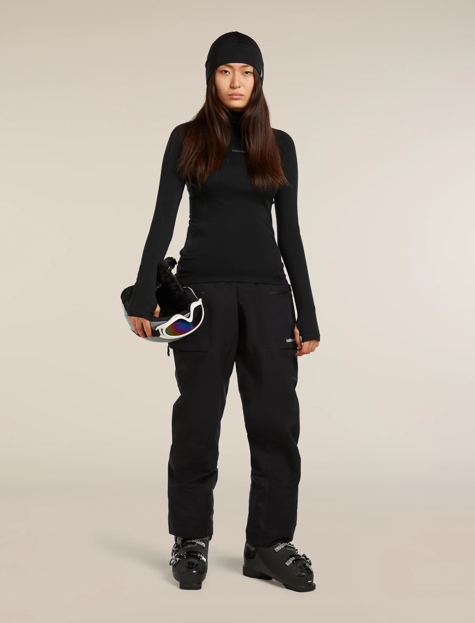 Women's 300 MerinoFine™ Polar Long Sleeve Roll Neck Thermal Top