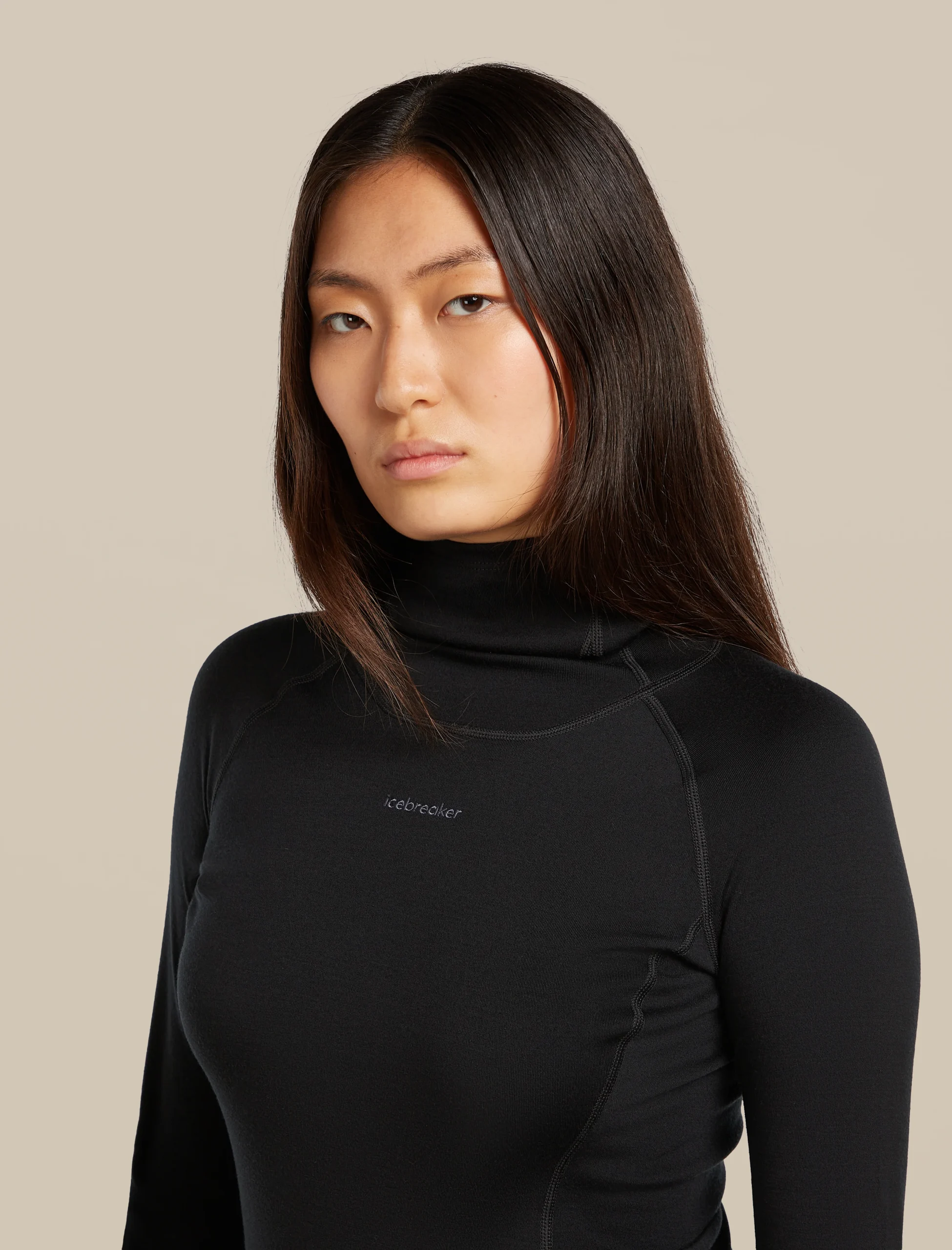 Women's 300 MerinoFine™ Polar Long Sleeve Roll Neck Thermal Top