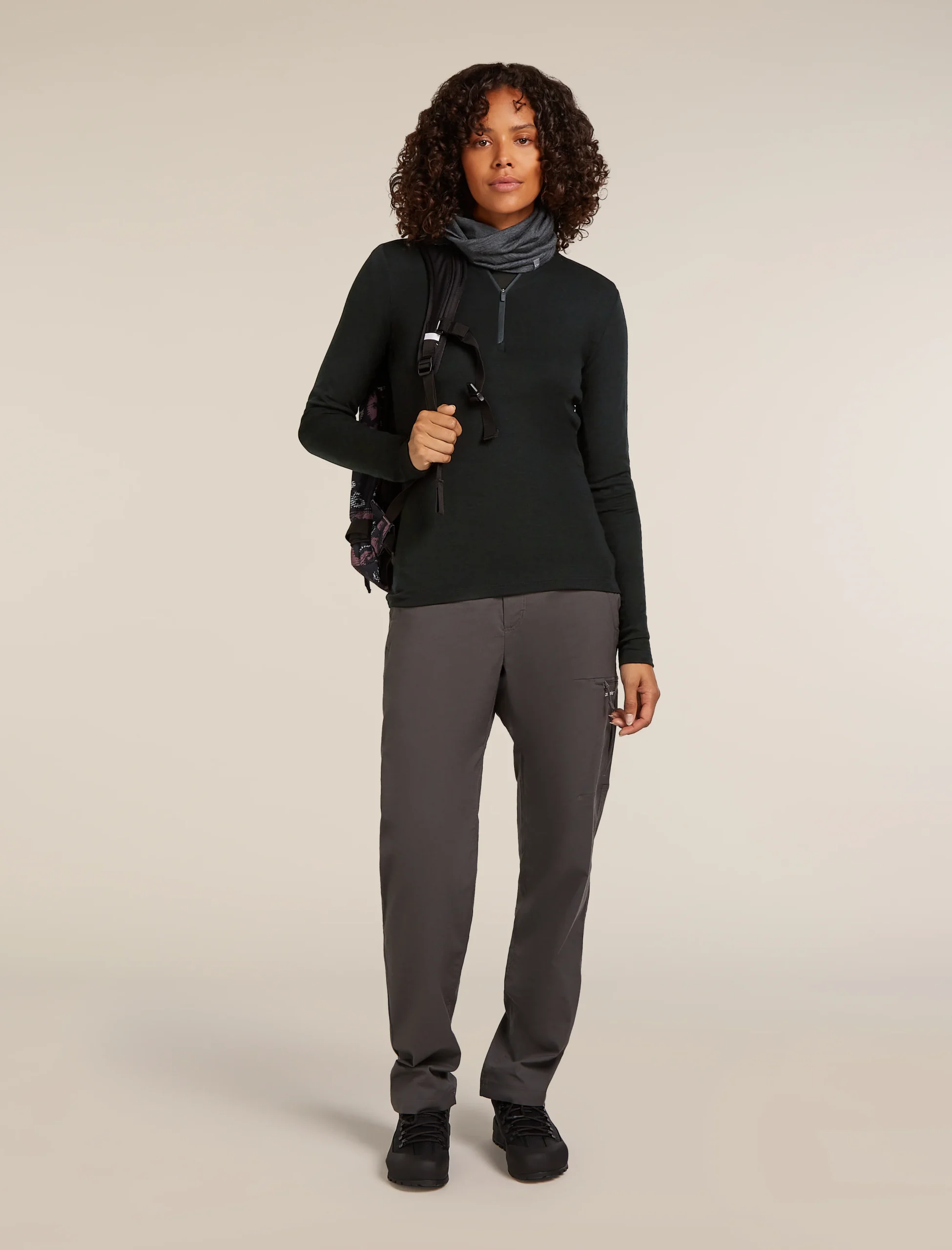 2626-women-s-merino-175-everyday-long-sleeve-half-zip-thermal-top-4.webp Women's Merino 175 Everyday Long Sleeve Half Zip Thermal Top