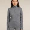 Women's Merino 200 Oasis Long Sleeve Half Zip Thermal Top