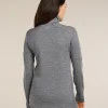 Women's Merino 200 Oasis Long Sleeve Half Zip Thermal Top